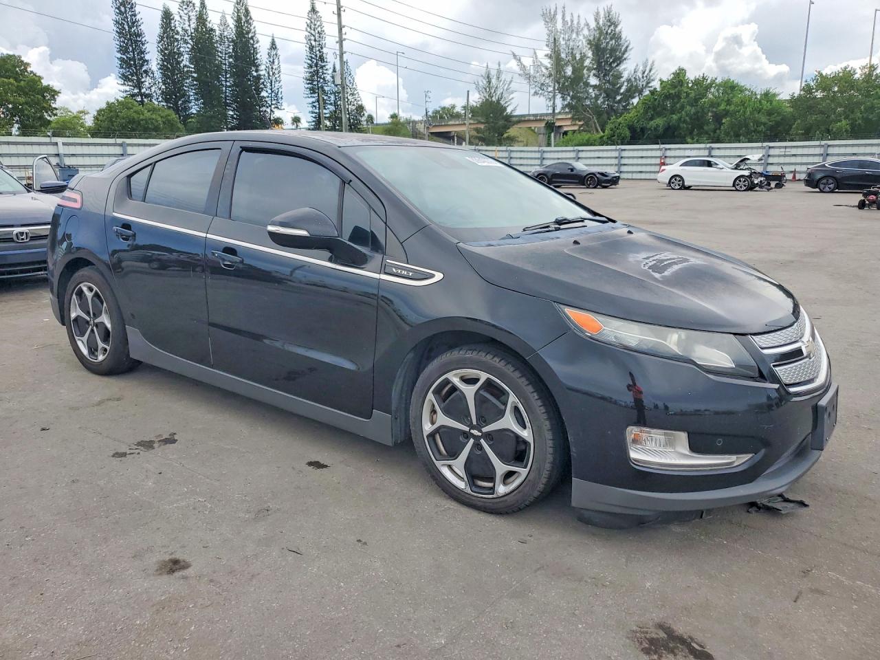 2014 Chevrolet Volt Black vin: 1G1RH6E48EU151806