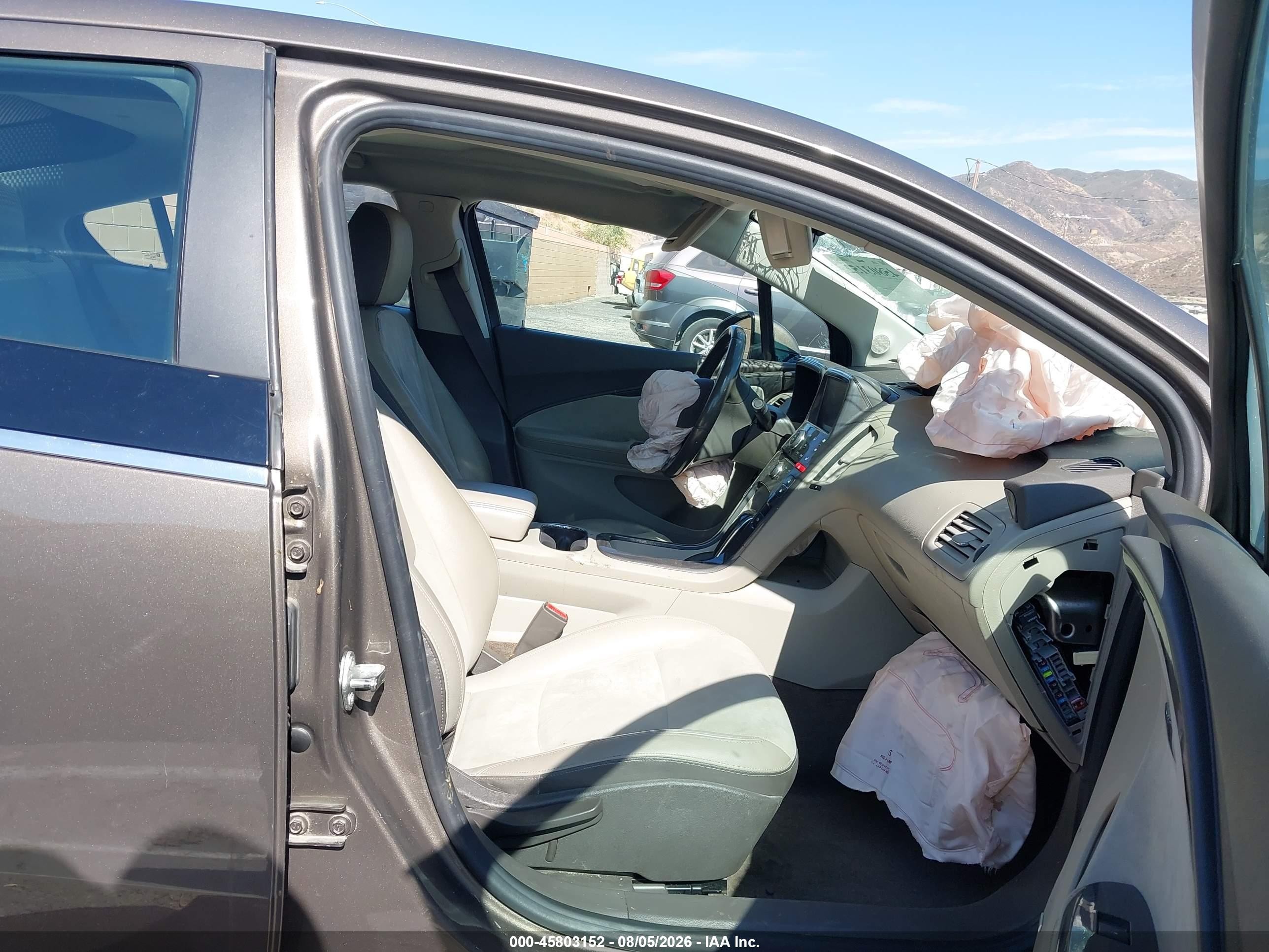 2014 Chevrolet Volt   Gray vin: 1G1RH6E48EU152194