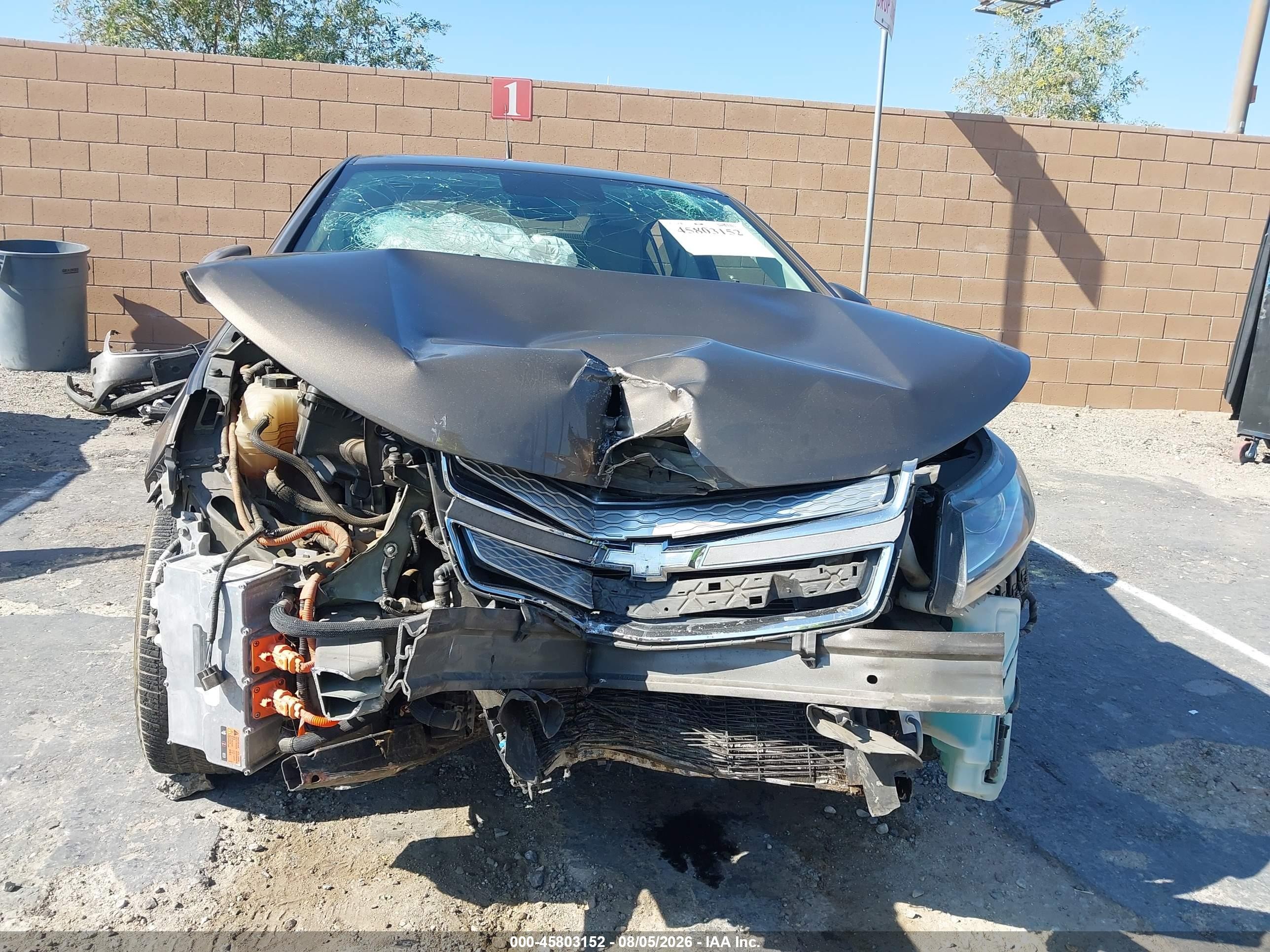 2014 Chevrolet Volt   Gray vin: 1G1RH6E48EU152194