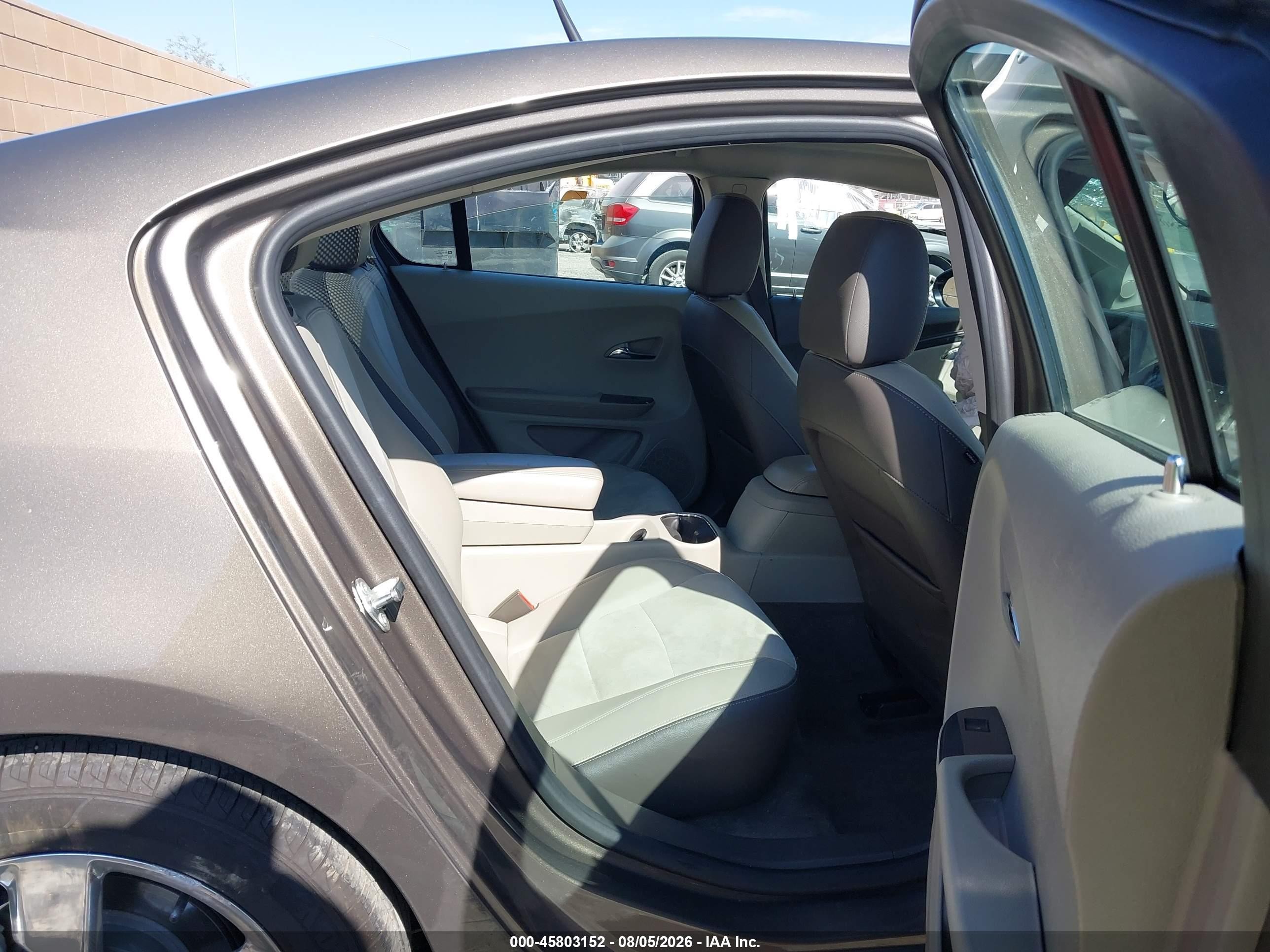 2014 Chevrolet Volt   Gray vin: 1G1RH6E48EU152194