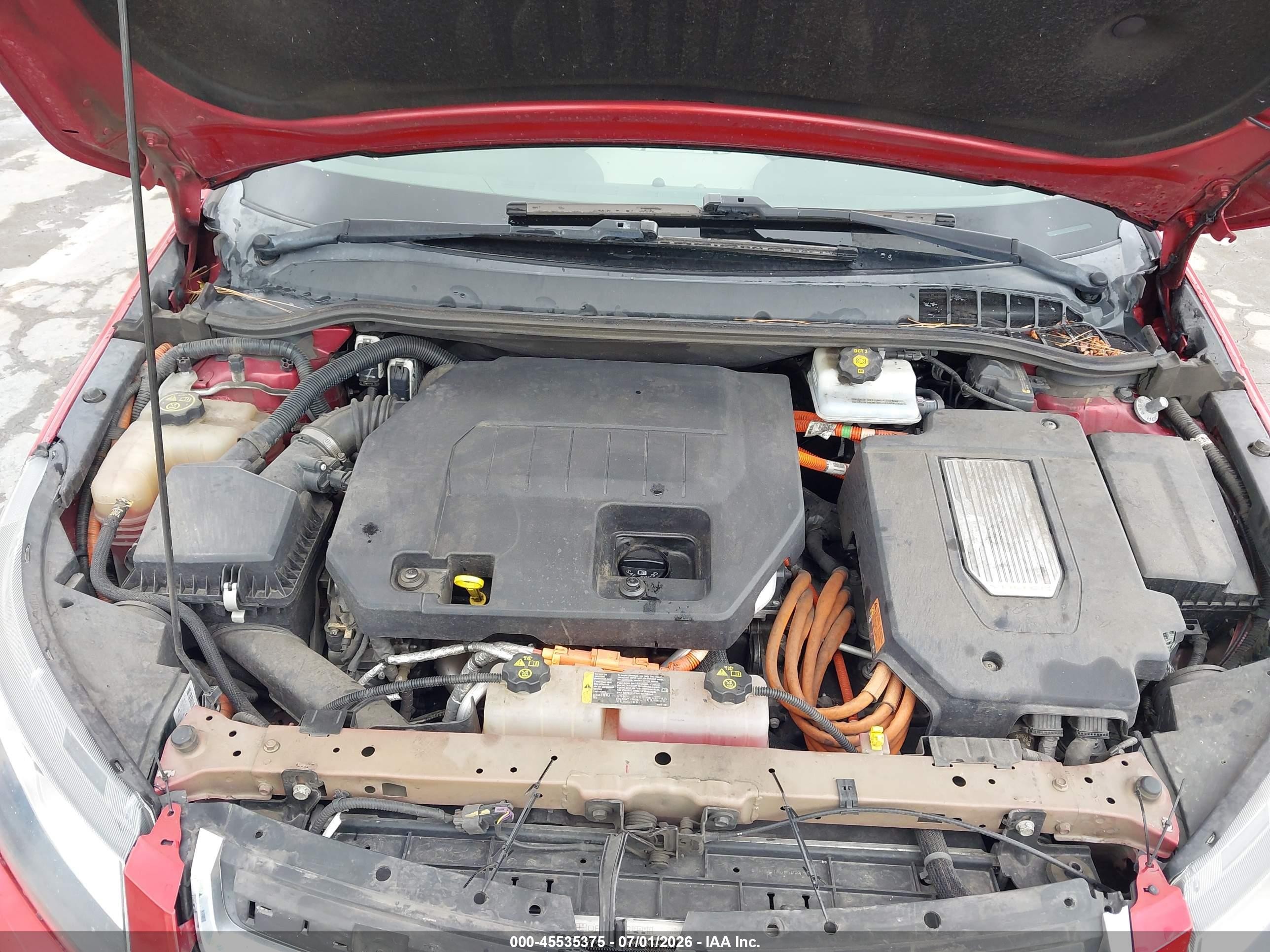 2013 Chevrolet Volt   Red vin: 1G1RH6E49DU136844