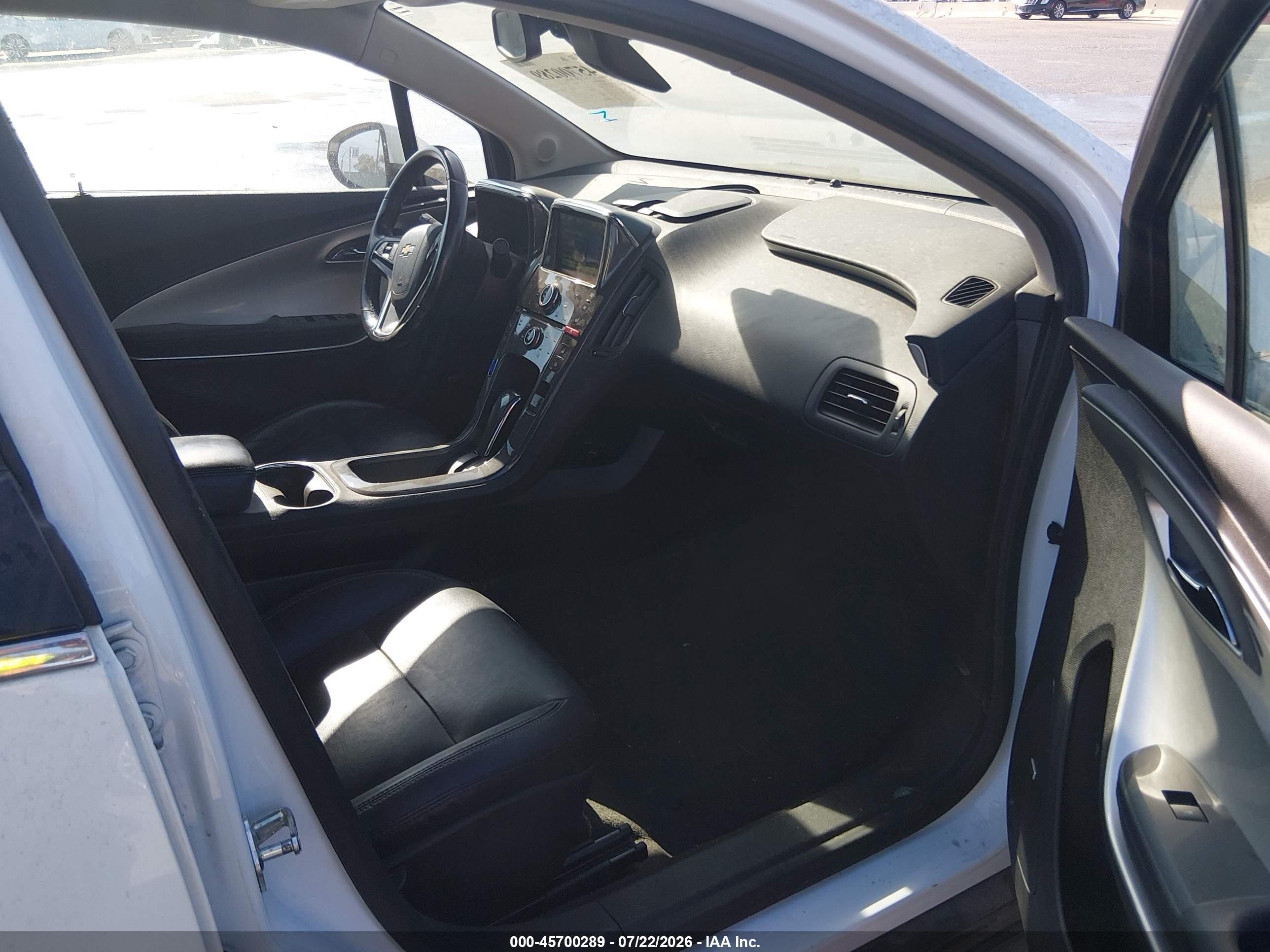 2013 Chevrolet Volt   Белый vin: 1G1RH6E49DU137413