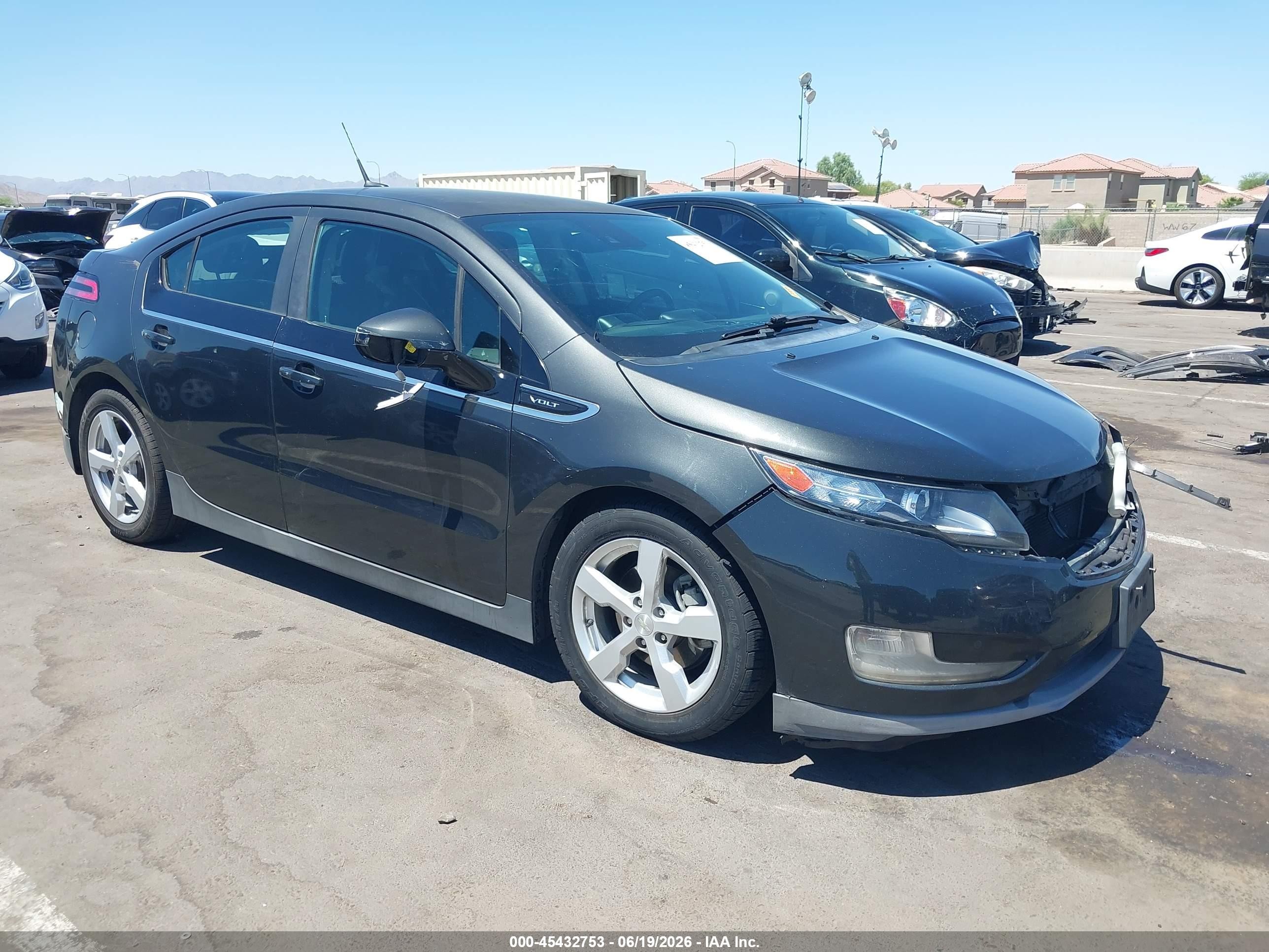 2014 Chevrolet Volt Серый vin: 1G1RH6E49EU155315