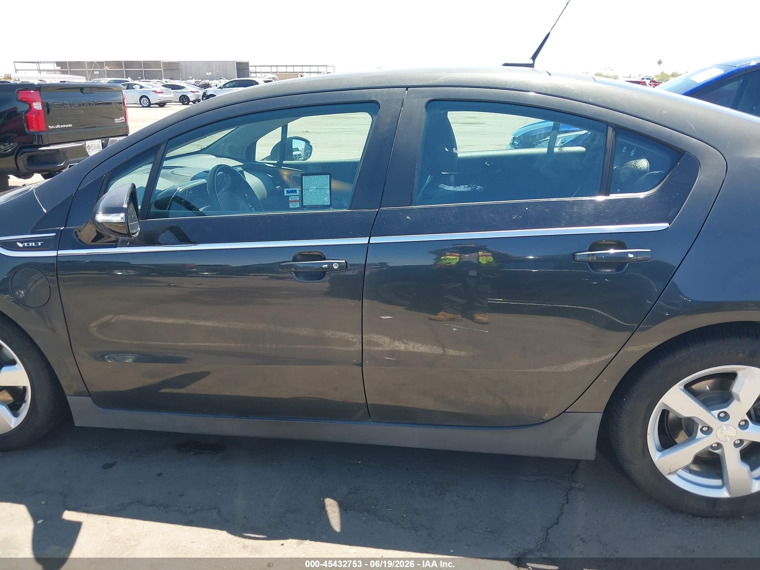 2014 Chevrolet Volt Серый vin: 1G1RH6E49EU155315