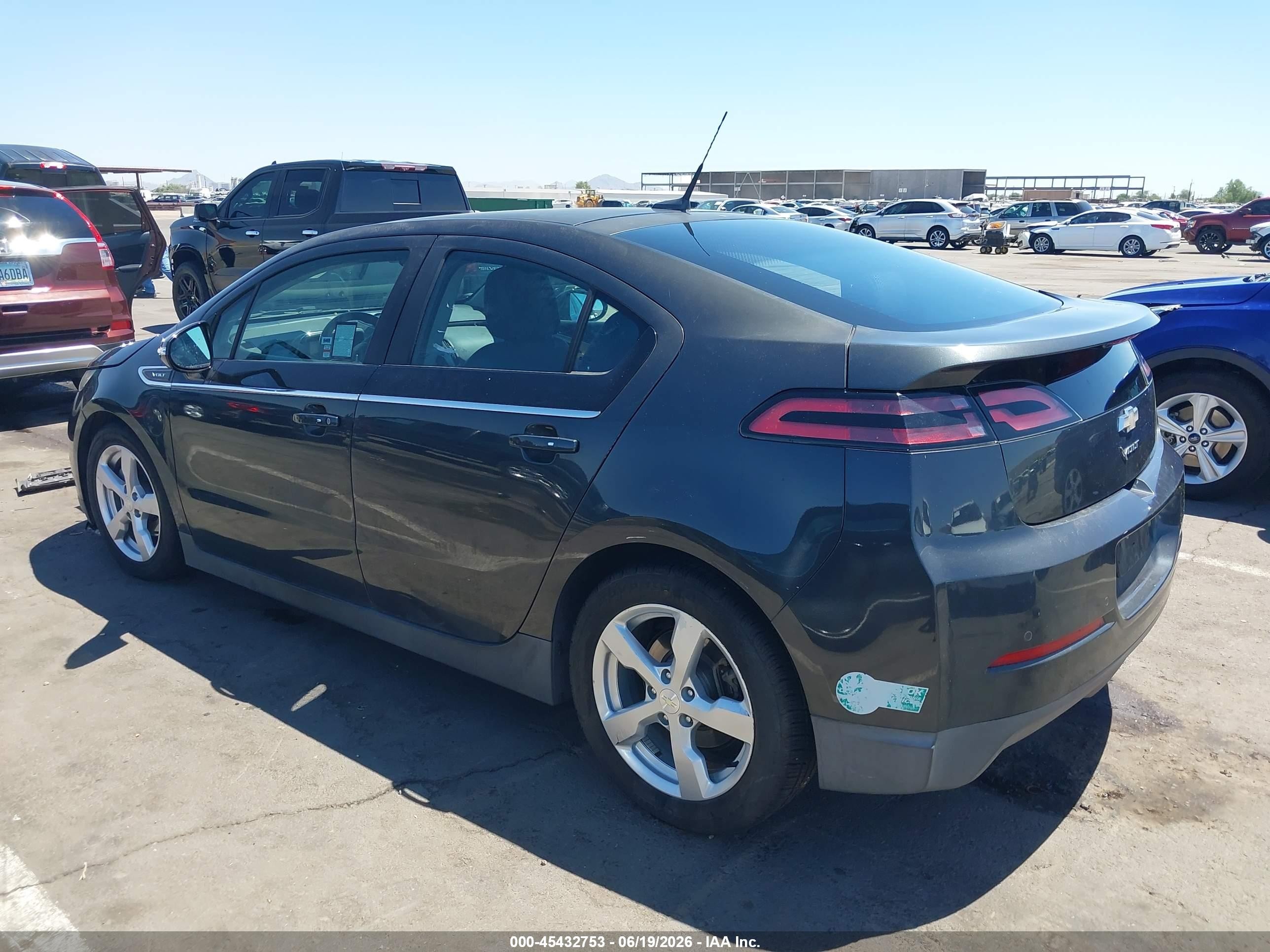 2014 Chevrolet Volt Серый vin: 1G1RH6E49EU155315