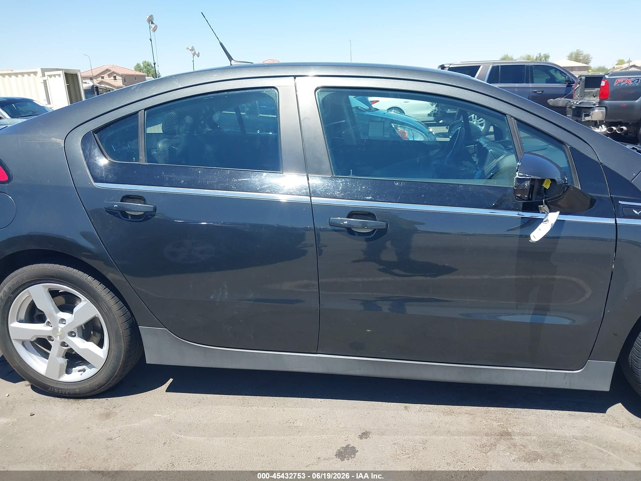 2014 Chevrolet Volt Серый vin: 1G1RH6E49EU155315