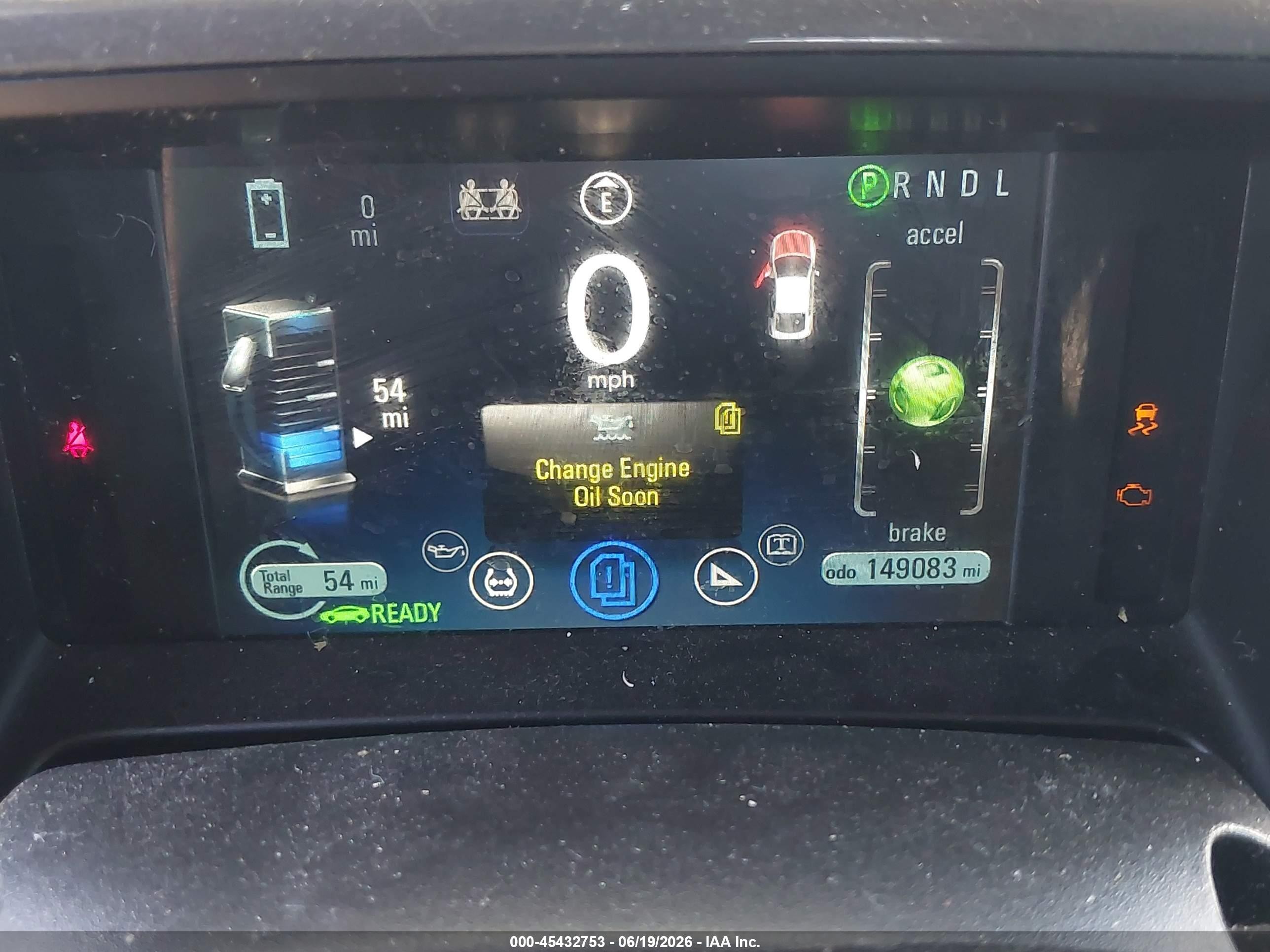 2014 Chevrolet Volt Серый vin: 1G1RH6E49EU155315