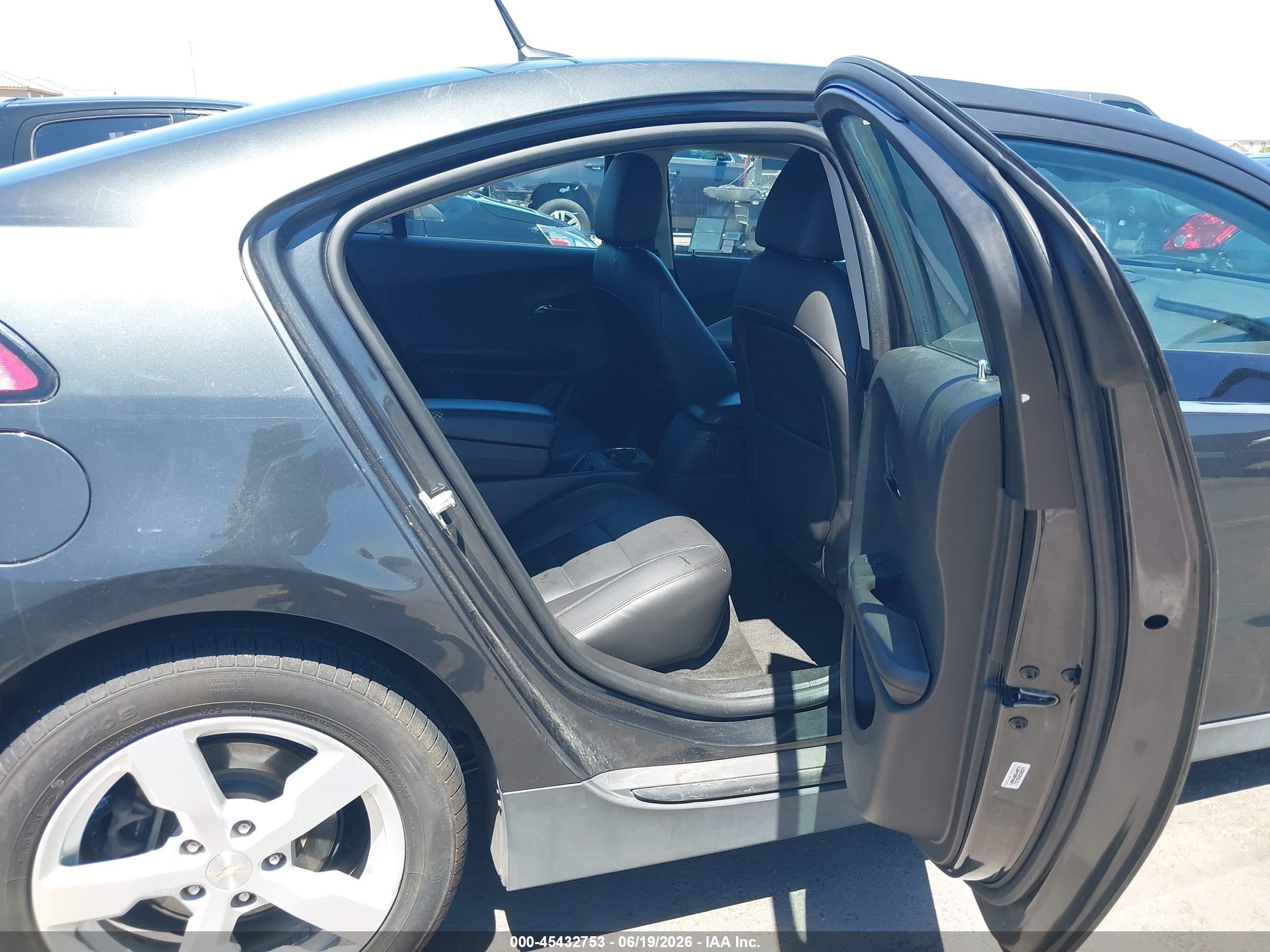 2014 Chevrolet Volt Серый vin: 1G1RH6E49EU155315