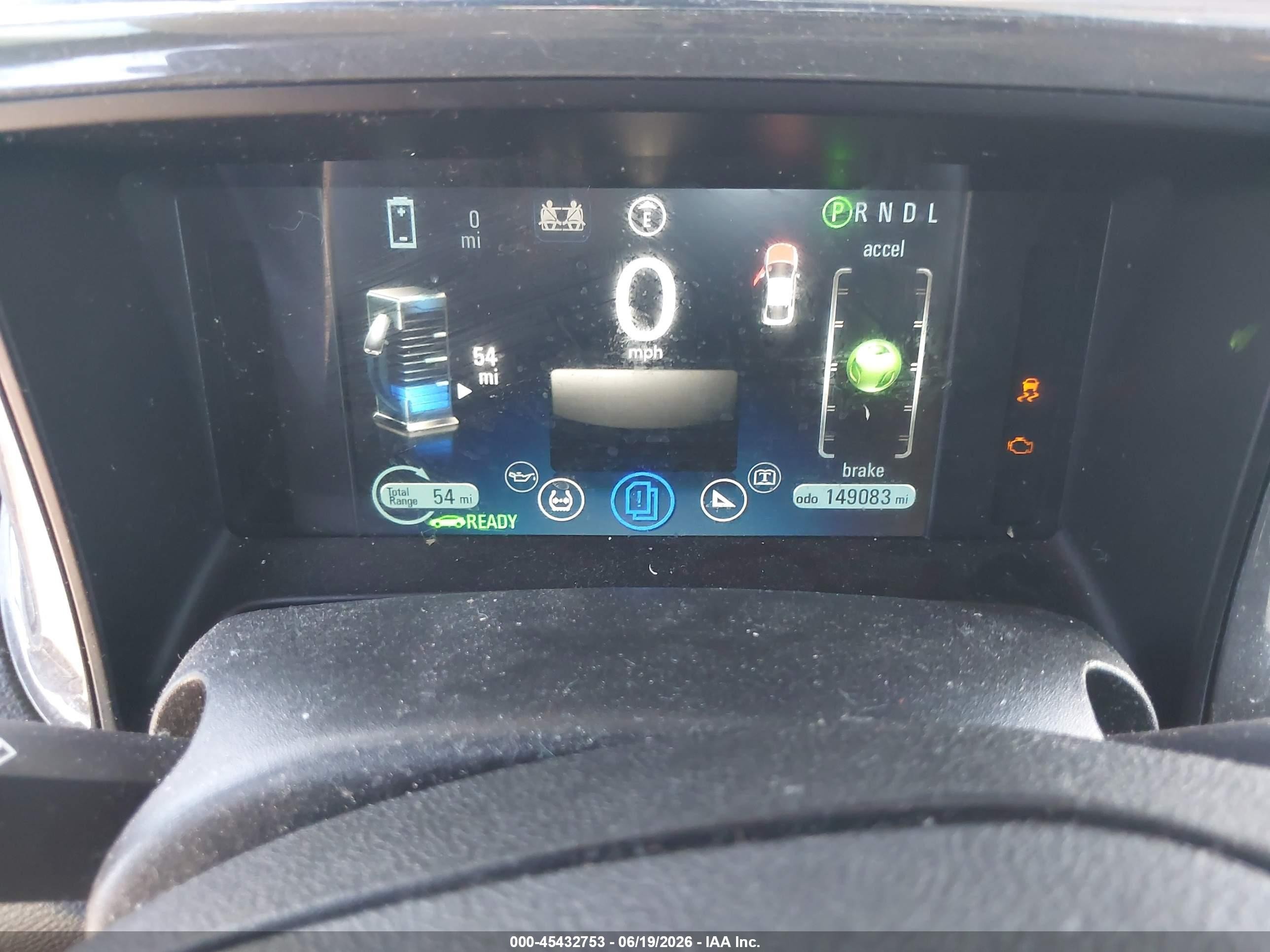 2014 Chevrolet Volt Серый vin: 1G1RH6E49EU155315