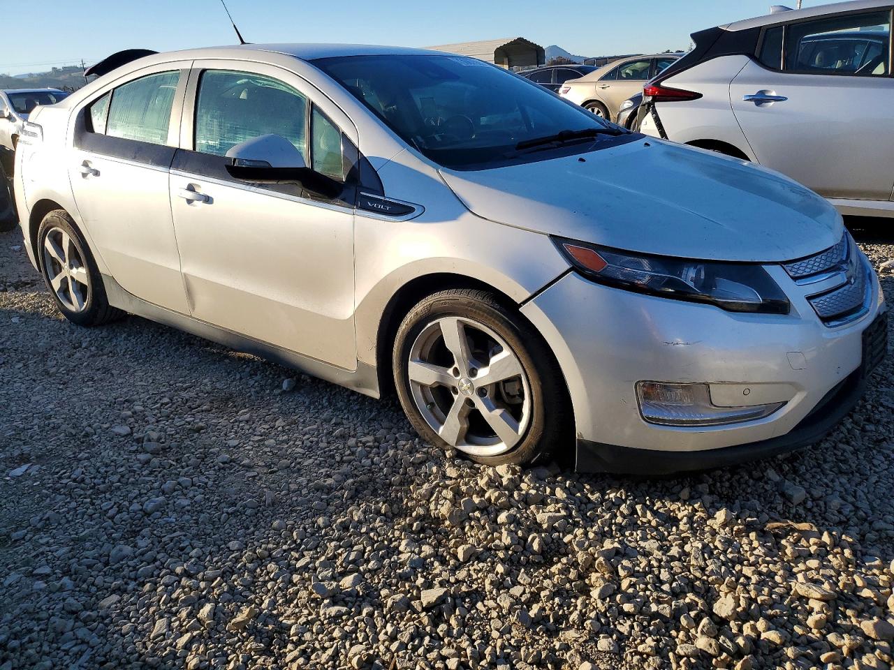 2014 Chevrolet Volt White vin: 1G1RH6E49EU158151