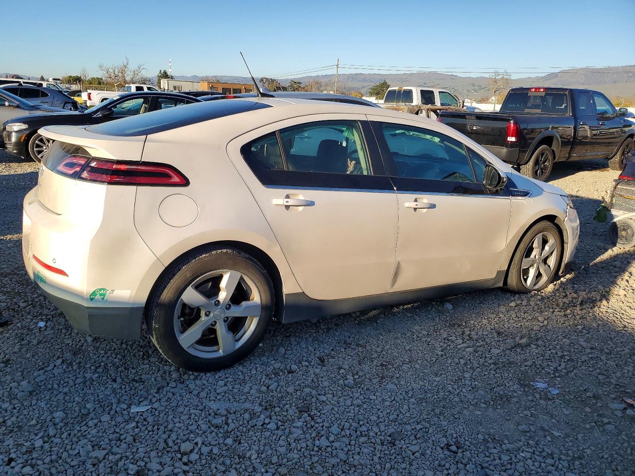 2014 Chevrolet Volt White vin: 1G1RH6E49EU158151