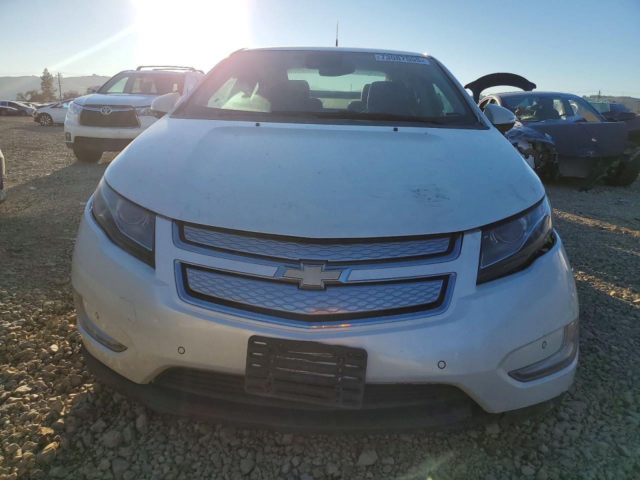 2014 Chevrolet Volt White vin: 1G1RH6E49EU158151