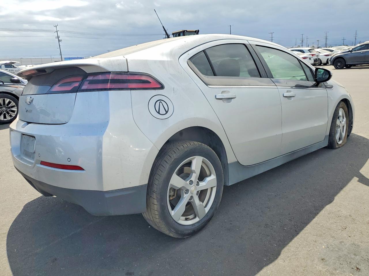 2014 Chevrolet Volt Silver vin: 1G1RH6E49EU159736