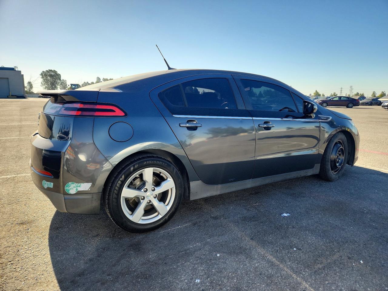 2012 Chevrolet Volt Gray vin: 1G1RH6E4XCU122496