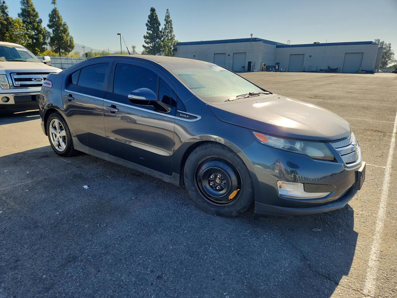 2012 Chevrolet Volt Gray vin: 1G1RH6E4XCU122496