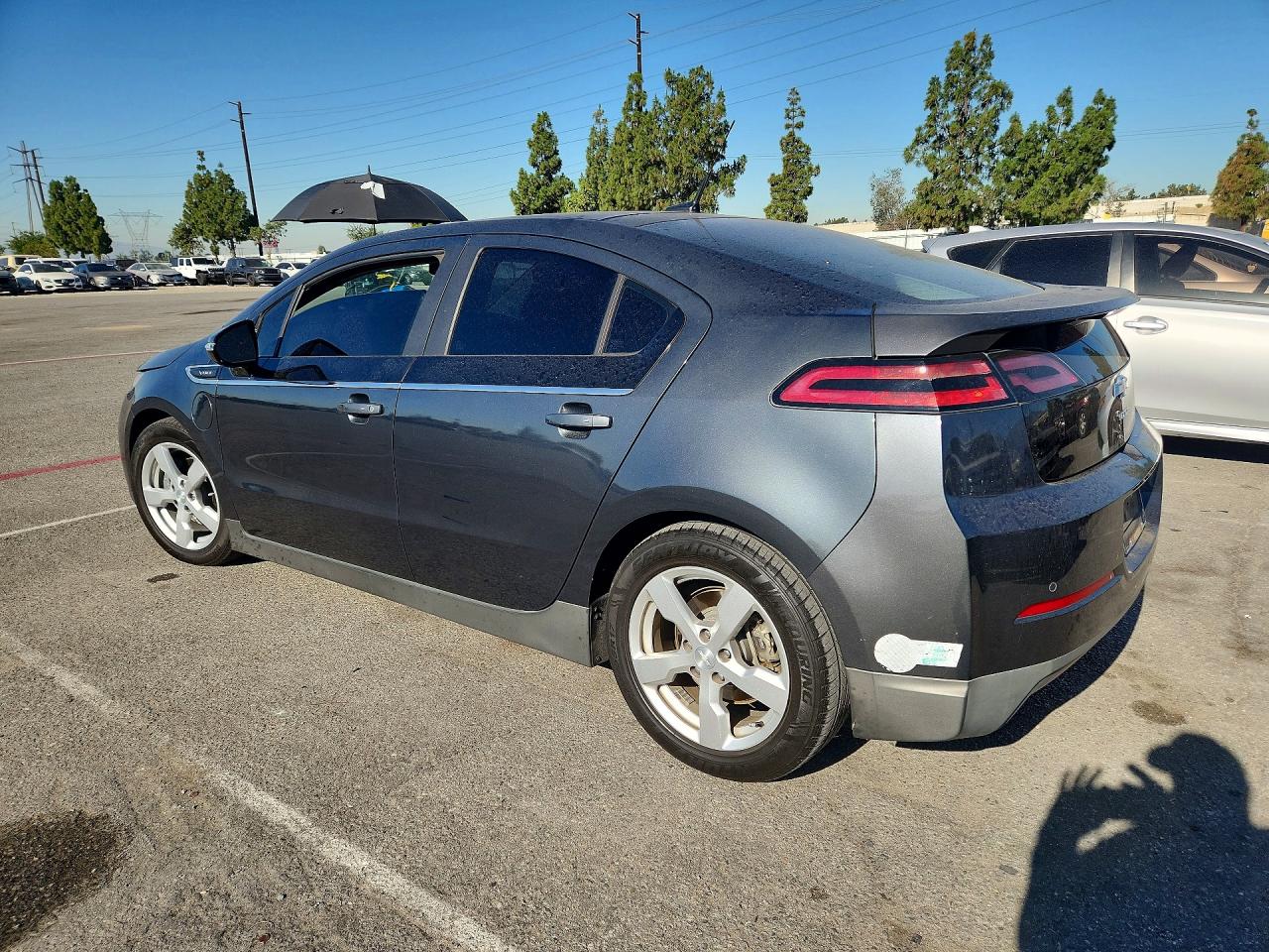 2012 Chevrolet Volt Gray vin: 1G1RH6E4XCU122496