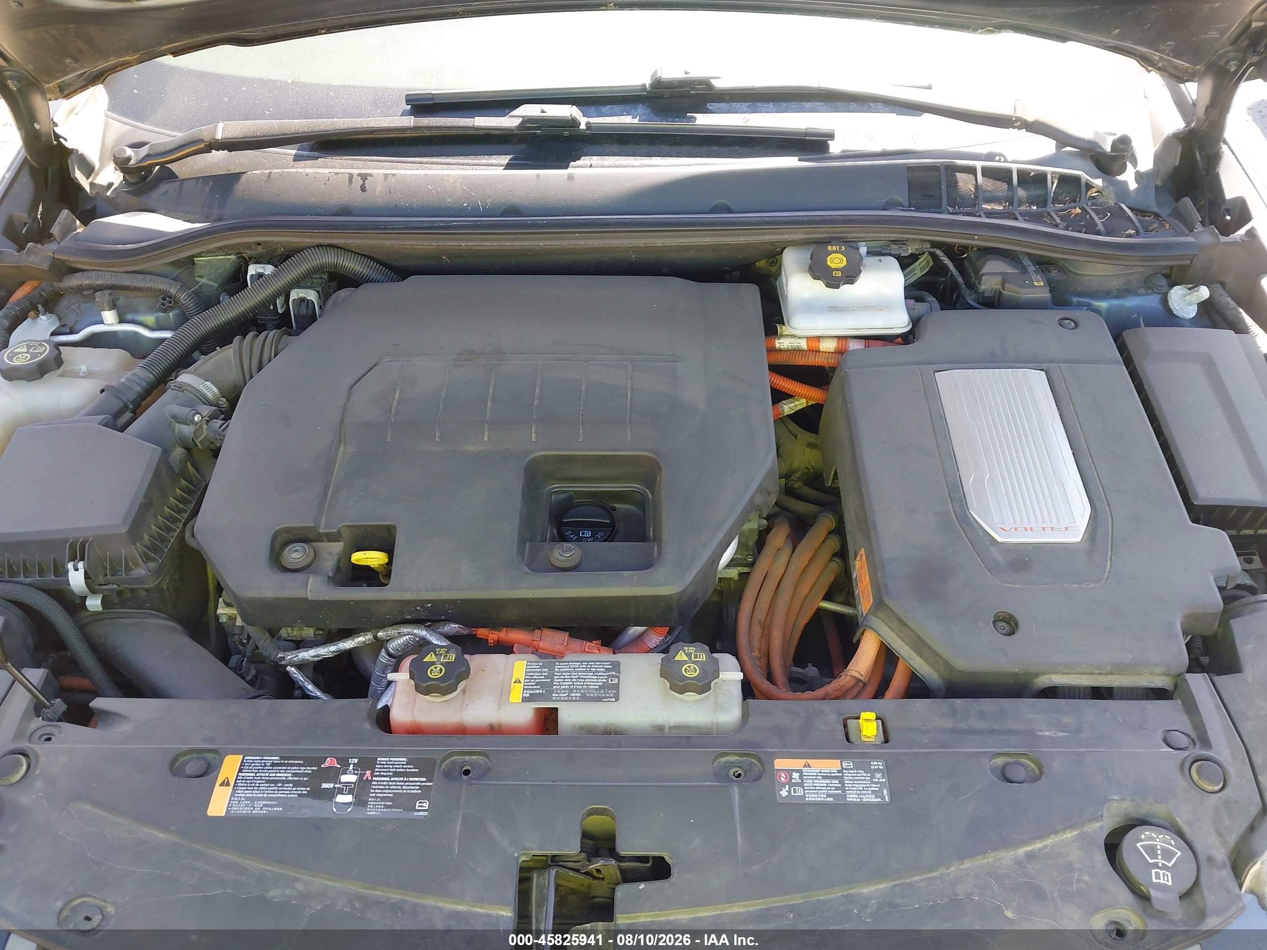 2012 Chevrolet Volt   Black vin: 1G1RH6E4XCU127178
