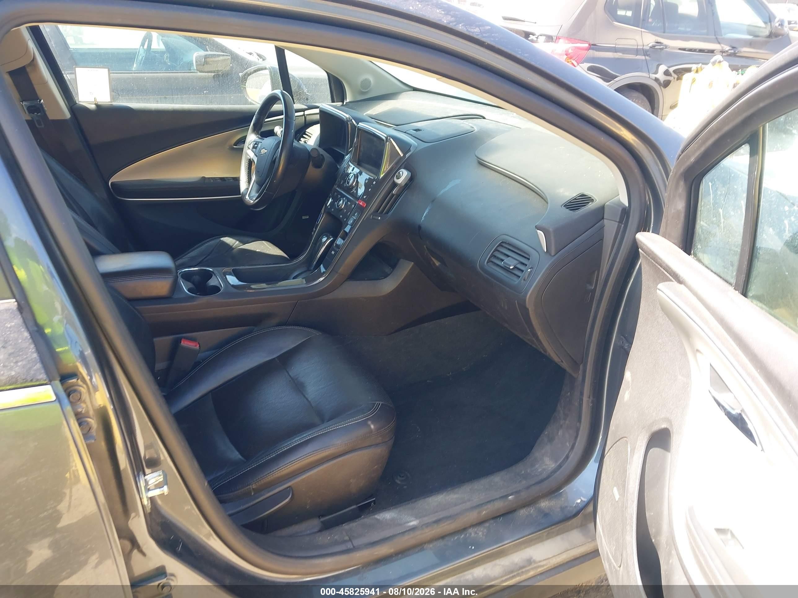 2012 Chevrolet Volt   Black vin: 1G1RH6E4XCU127178