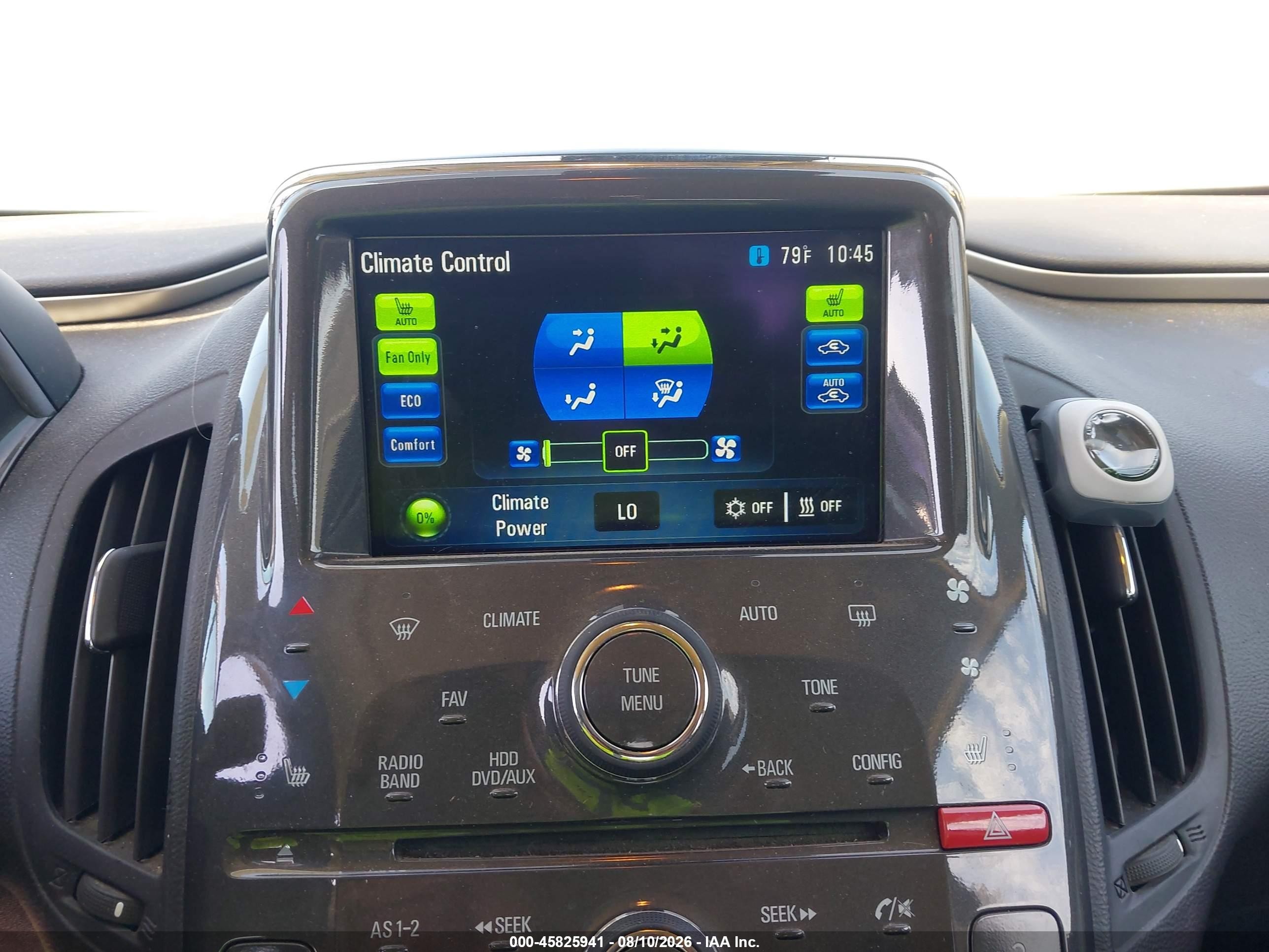 2012 Chevrolet Volt   Black vin: 1G1RH6E4XCU127178