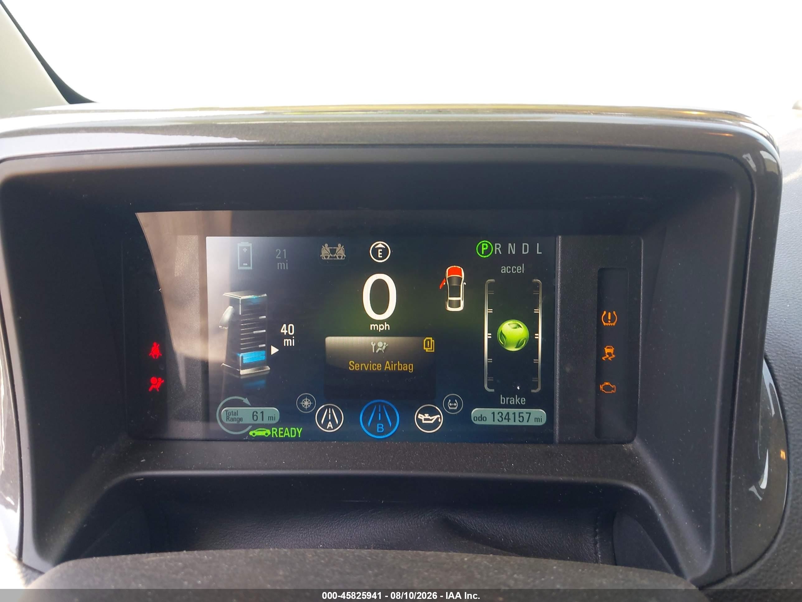 2012 Chevrolet Volt   Black vin: 1G1RH6E4XCU127178