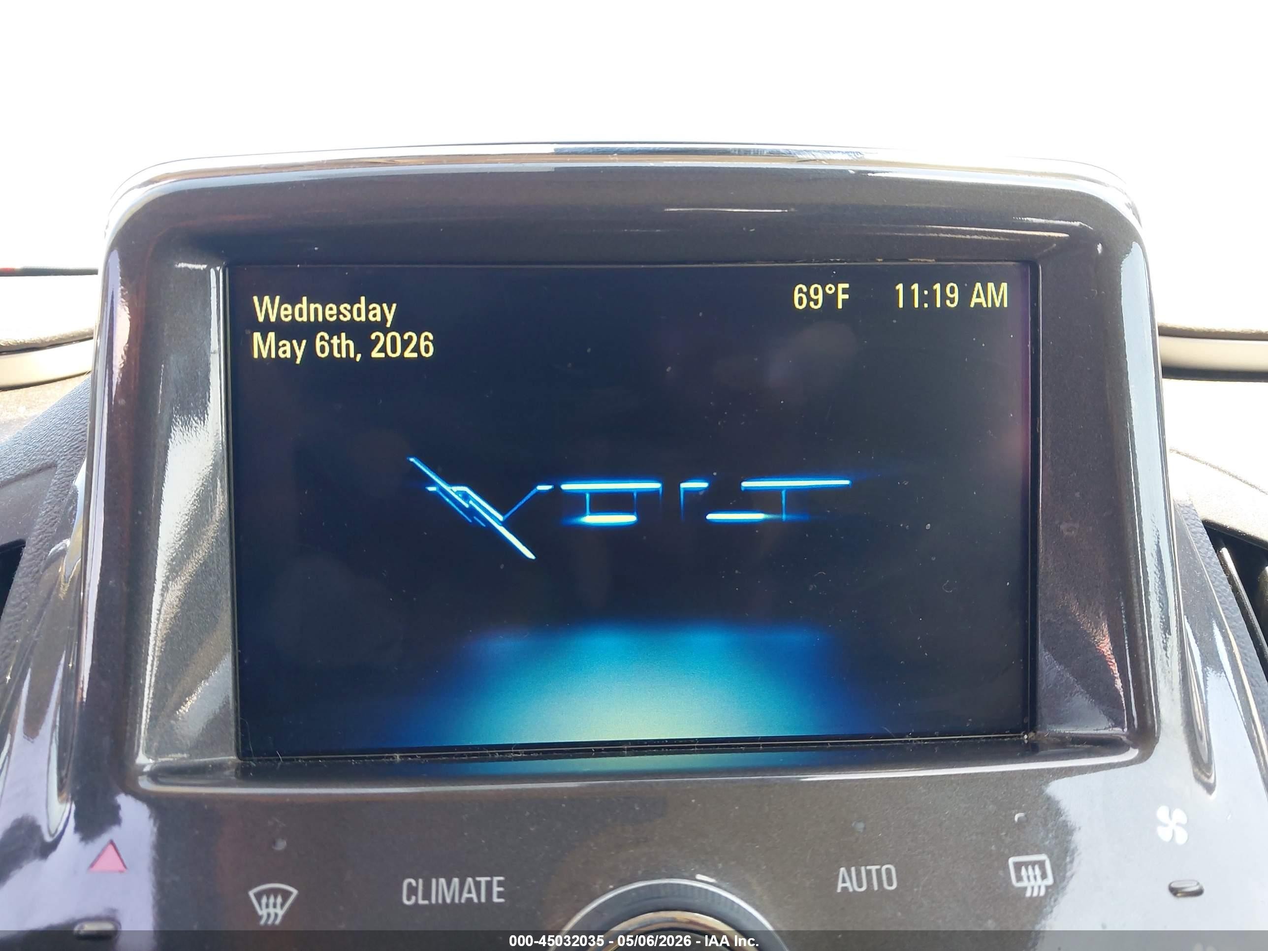 2014 Chevrolet Volt   Gray vin: 1G1RH6E4XEU161690