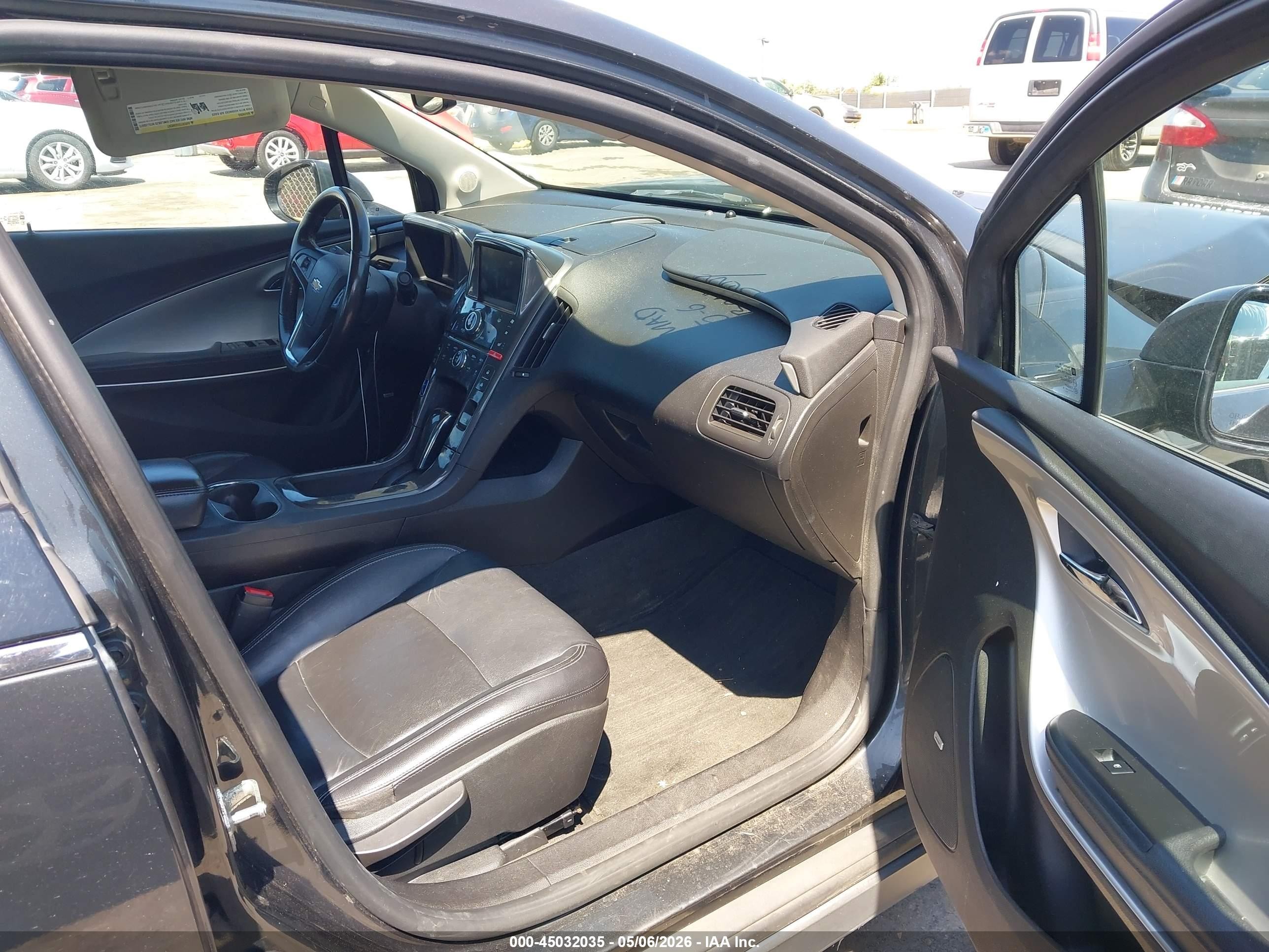 2014 Chevrolet Volt   Gray vin: 1G1RH6E4XEU161690