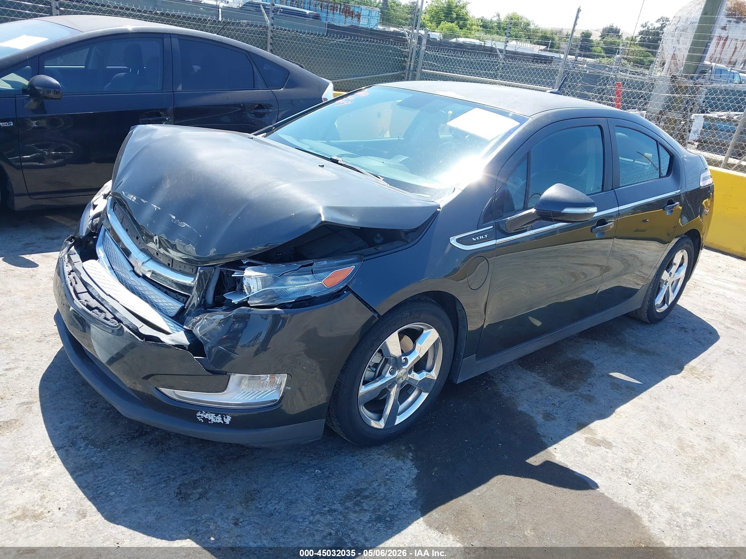 2014 Chevrolet Volt   Gray vin: 1G1RH6E4XEU161690