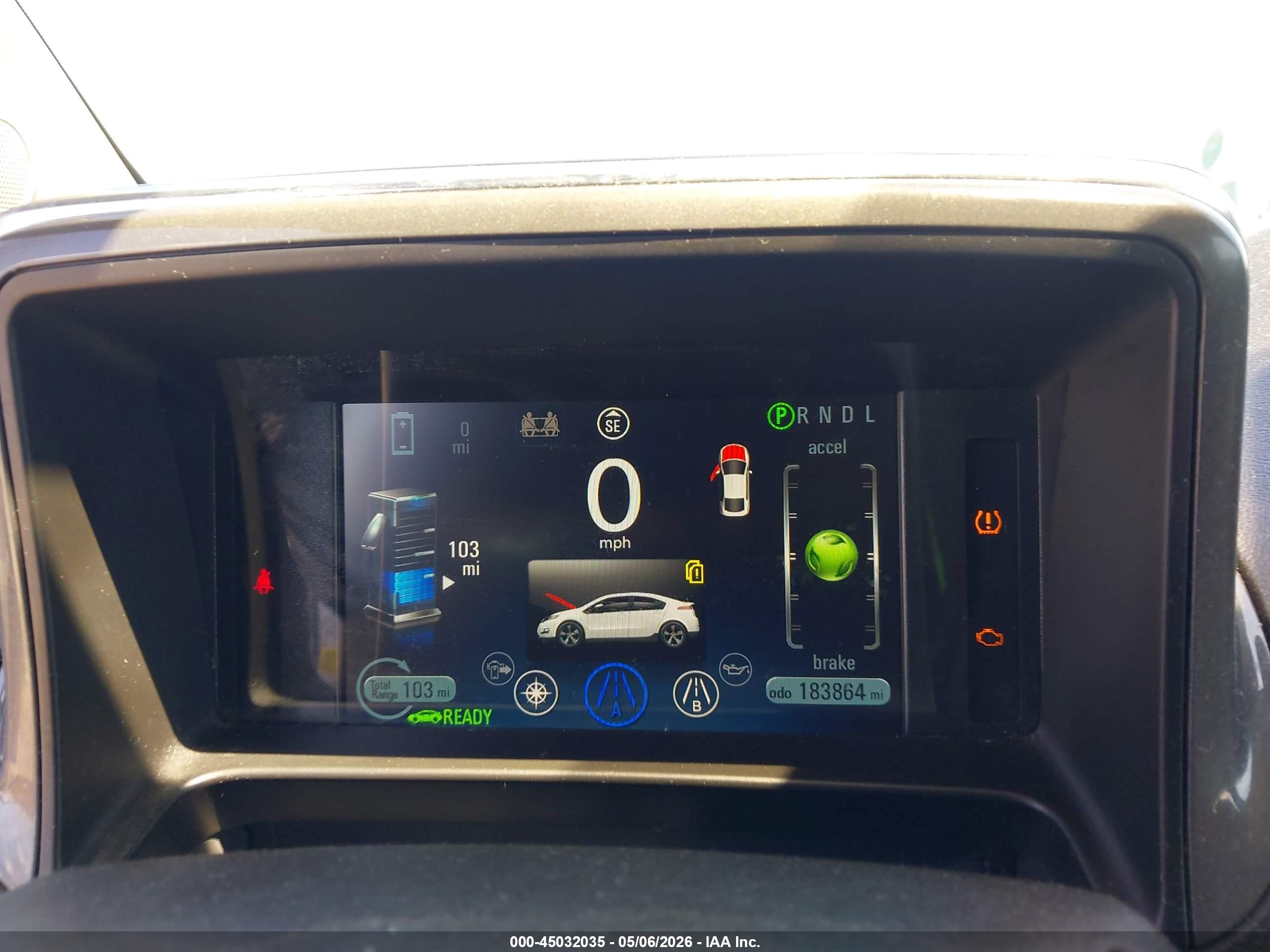 2014 Chevrolet Volt   Gray vin: 1G1RH6E4XEU161690