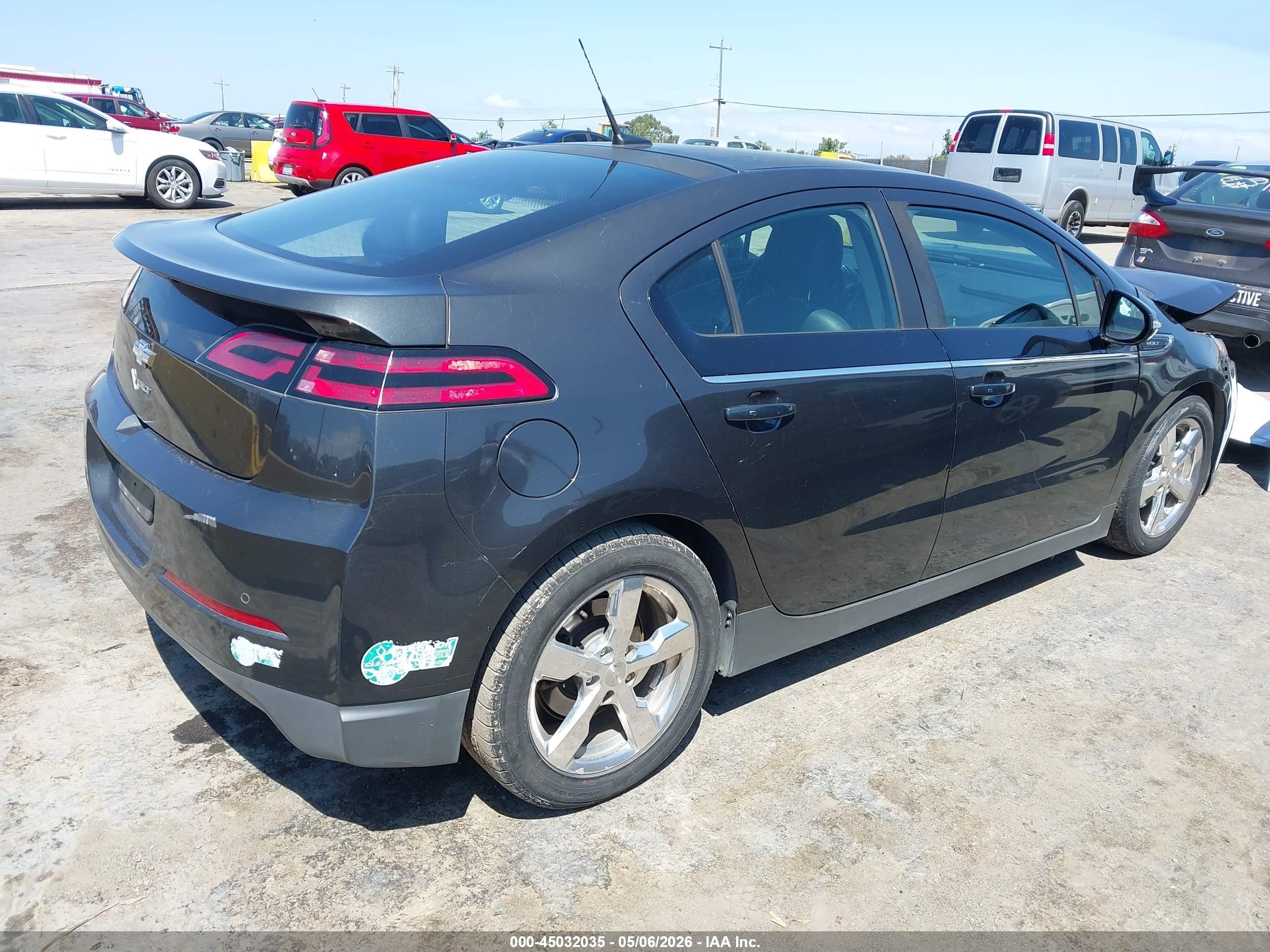 2014 Chevrolet Volt   Gray vin: 1G1RH6E4XEU161690