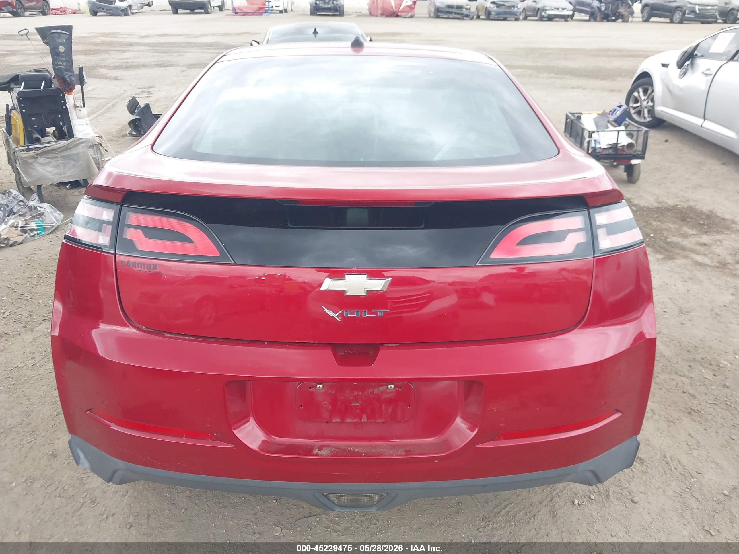 2014 Chevrolet Volt   Red vin: 1G1RH6E4XEU173810
