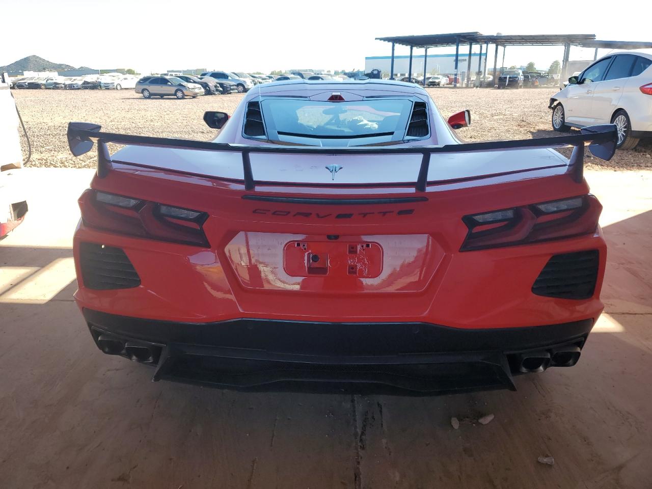 2020 Chevrolet Corvette Stingray 3lt Красный vin: 1G1Y82D43L5101540