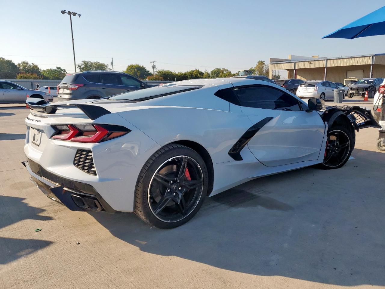 2024 Chevrolet Corvette Stingray 1lt White vin: 1G1YA2D46R5125134