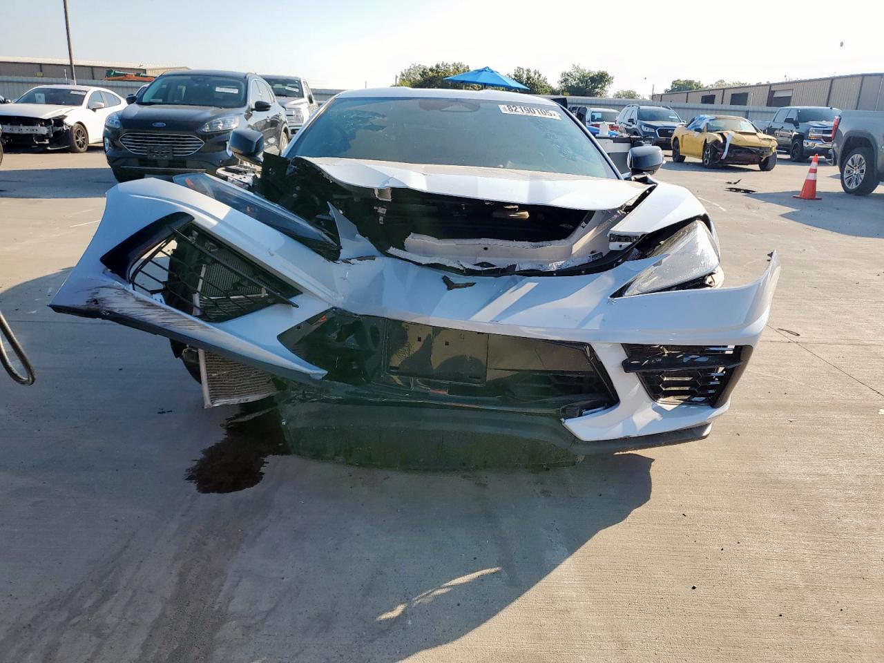 2024 Chevrolet Corvette Stingray 1lt White vin: 1G1YA2D46R5125134