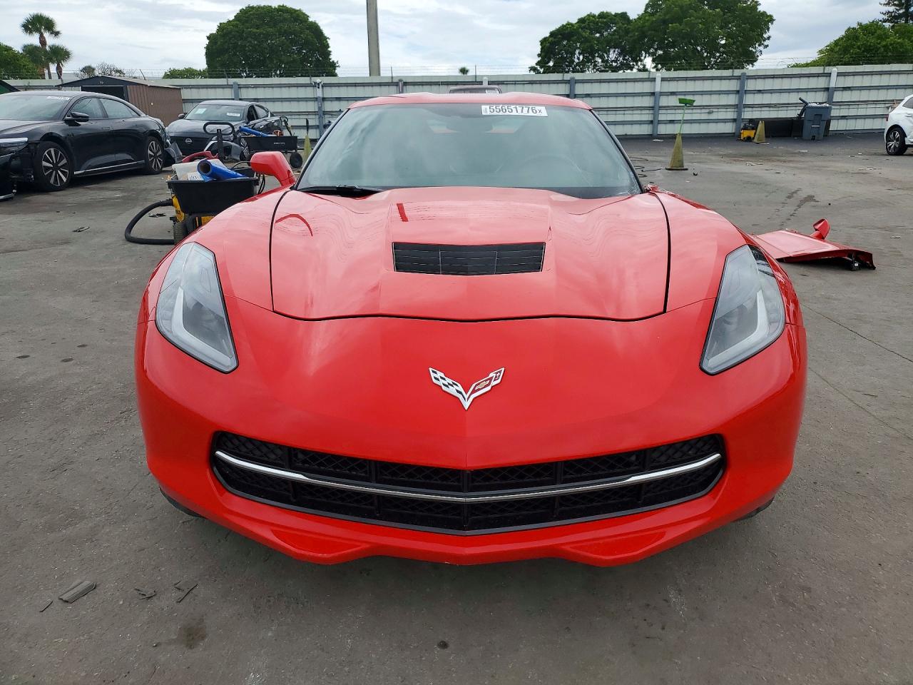 2015 Chevrolet Corvette Stingray 1lt Red vin: 1G1YA2D75F5124823