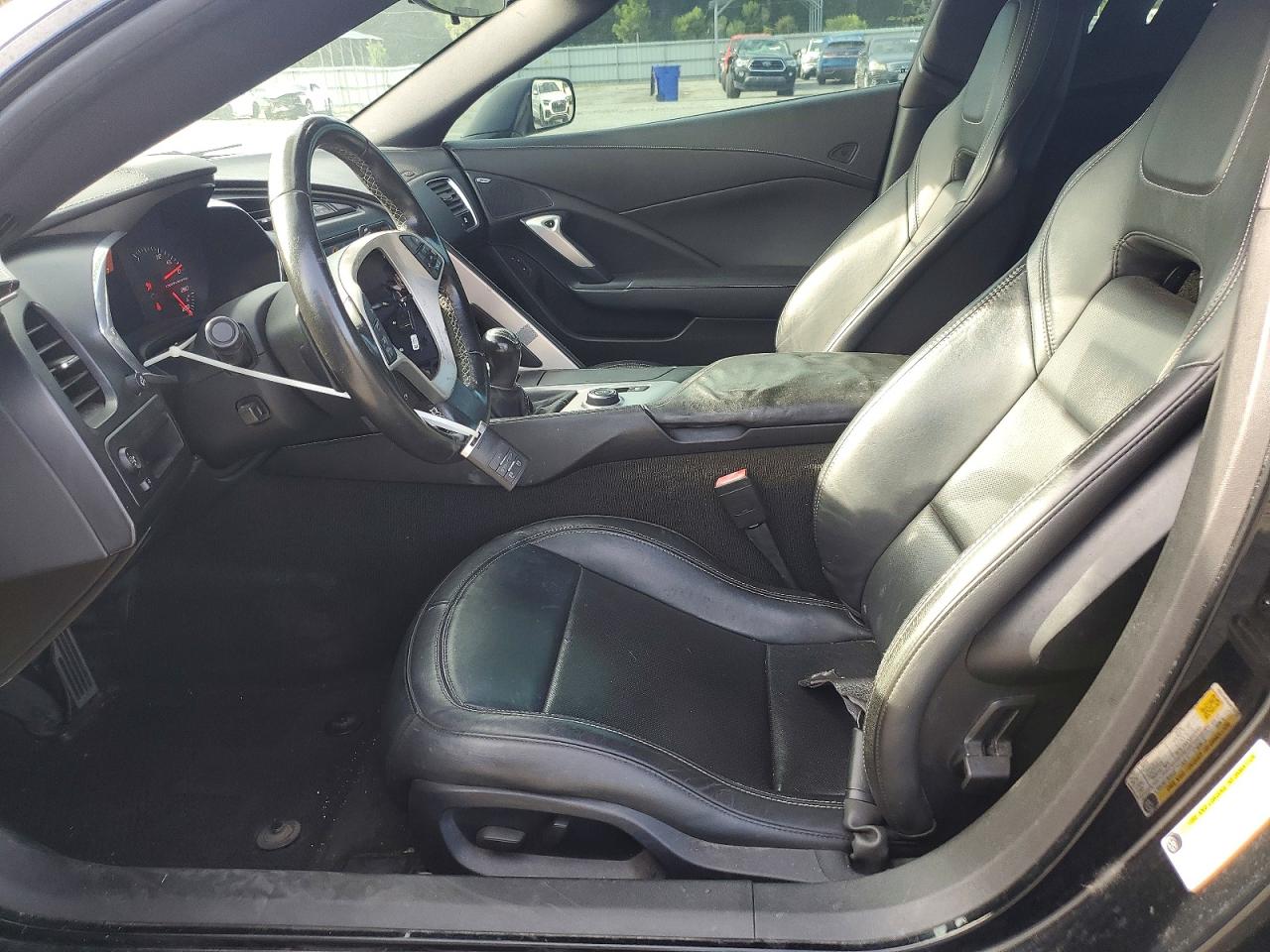 2014 Chevrolet Corvette Stingray 1lt Black vin: 1G1YA2D78E5123227