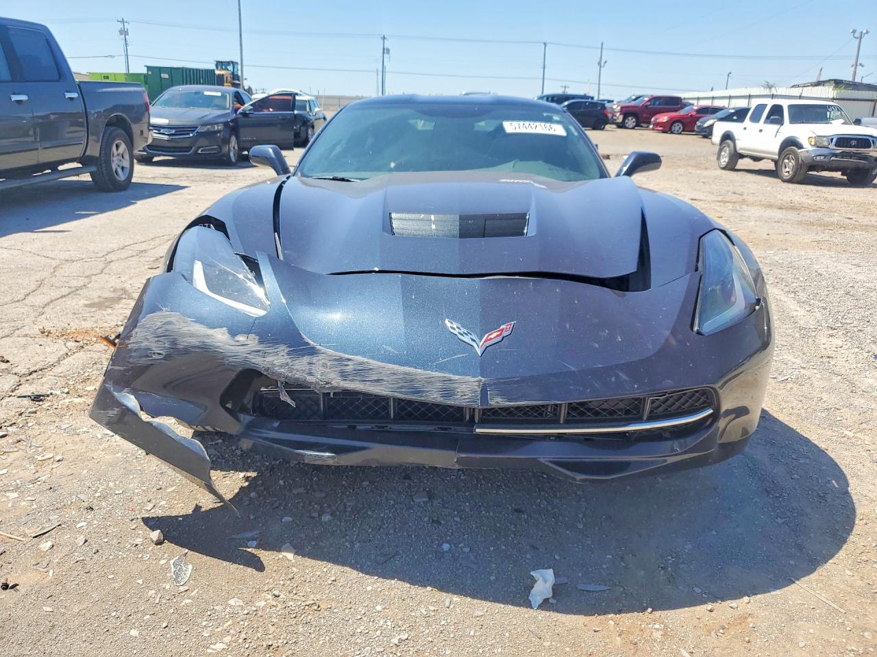 2015 Chevrolet Corvette Grand Sport 3lt Blue vin: 1G1YA2D78F5119597