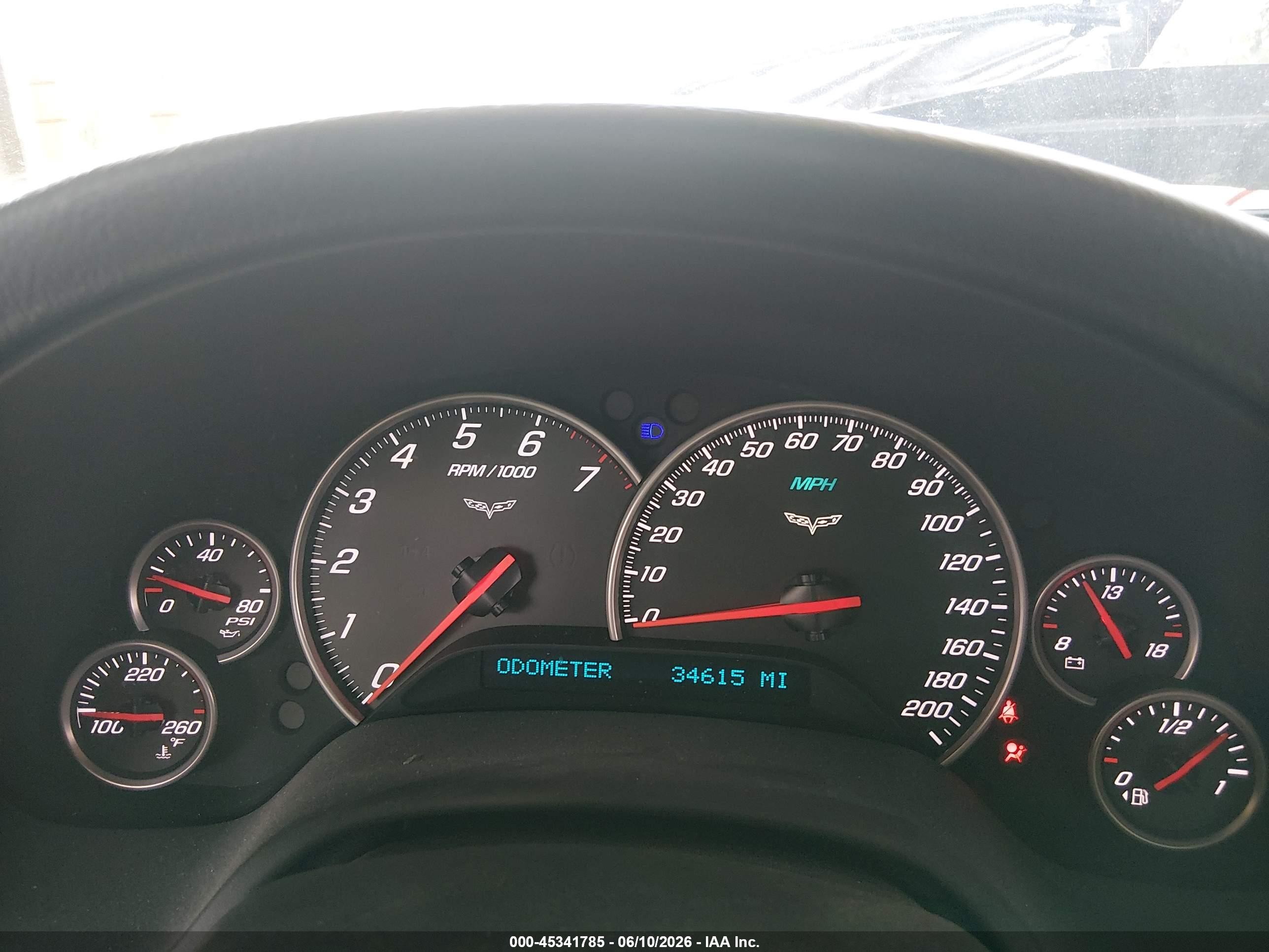 2010 Chevrolet Corvette   Gray vin: 1G1YA2DW1A5107372