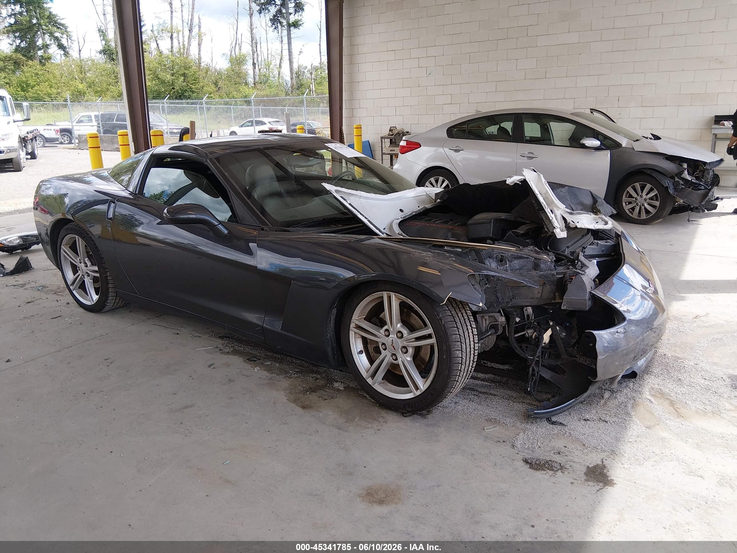 2010 Chevrolet Corvette   Gray vin: 1G1YA2DW1A5107372