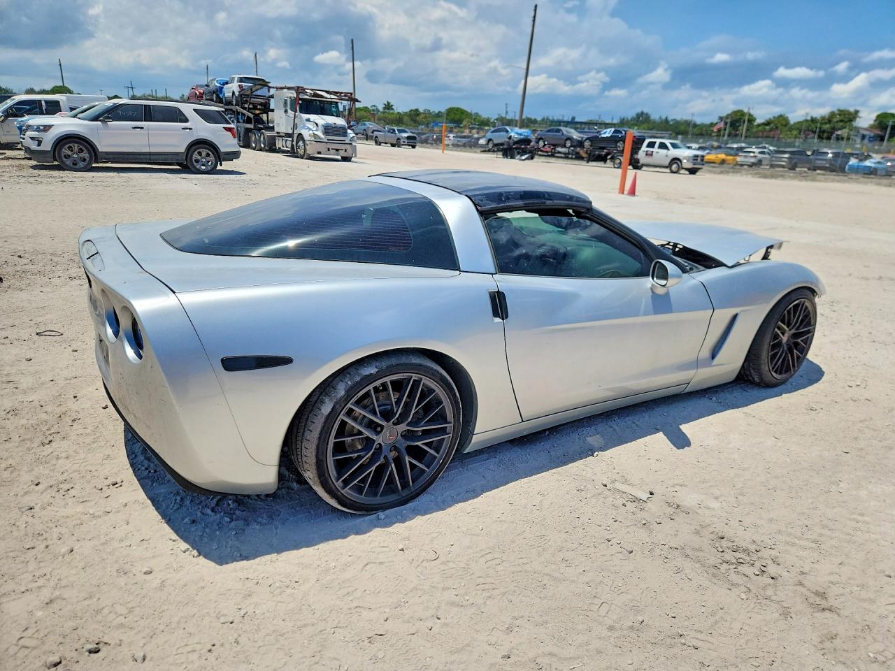 2013 Chevrolet Corvette Silver vin: 1G1YA2DW1D5108526