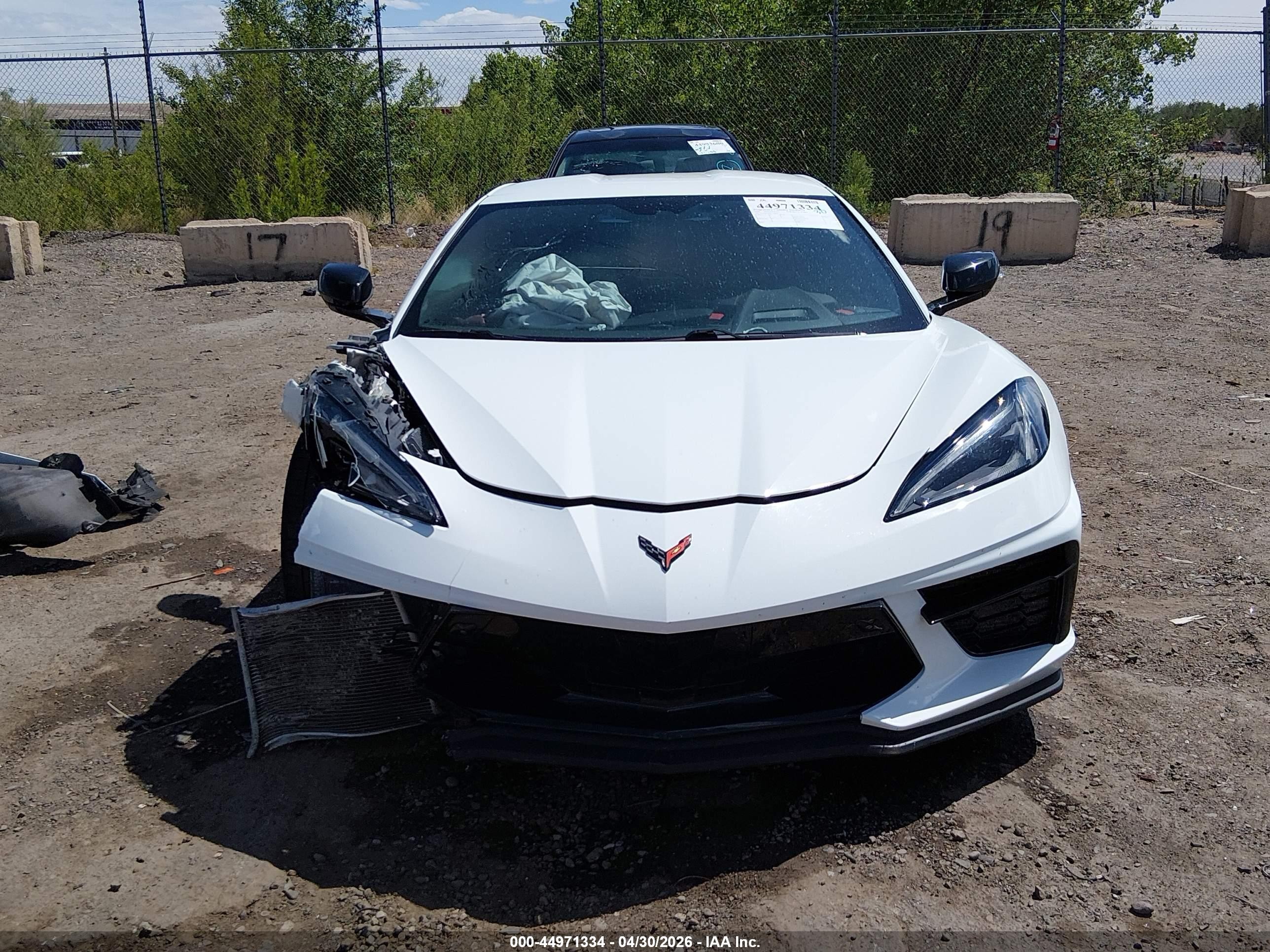 2022 Chevrolet Corvette Stingray Rwd  2lt White vin: 1G1YB2D44N5108601