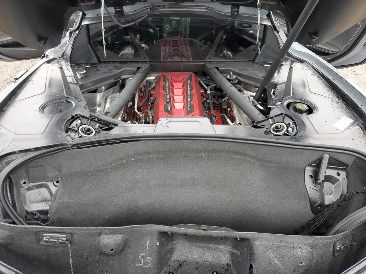 2024 Chevrolet Corvette Stingray 2lt Серый vin: 1G1YB2D47R5113264