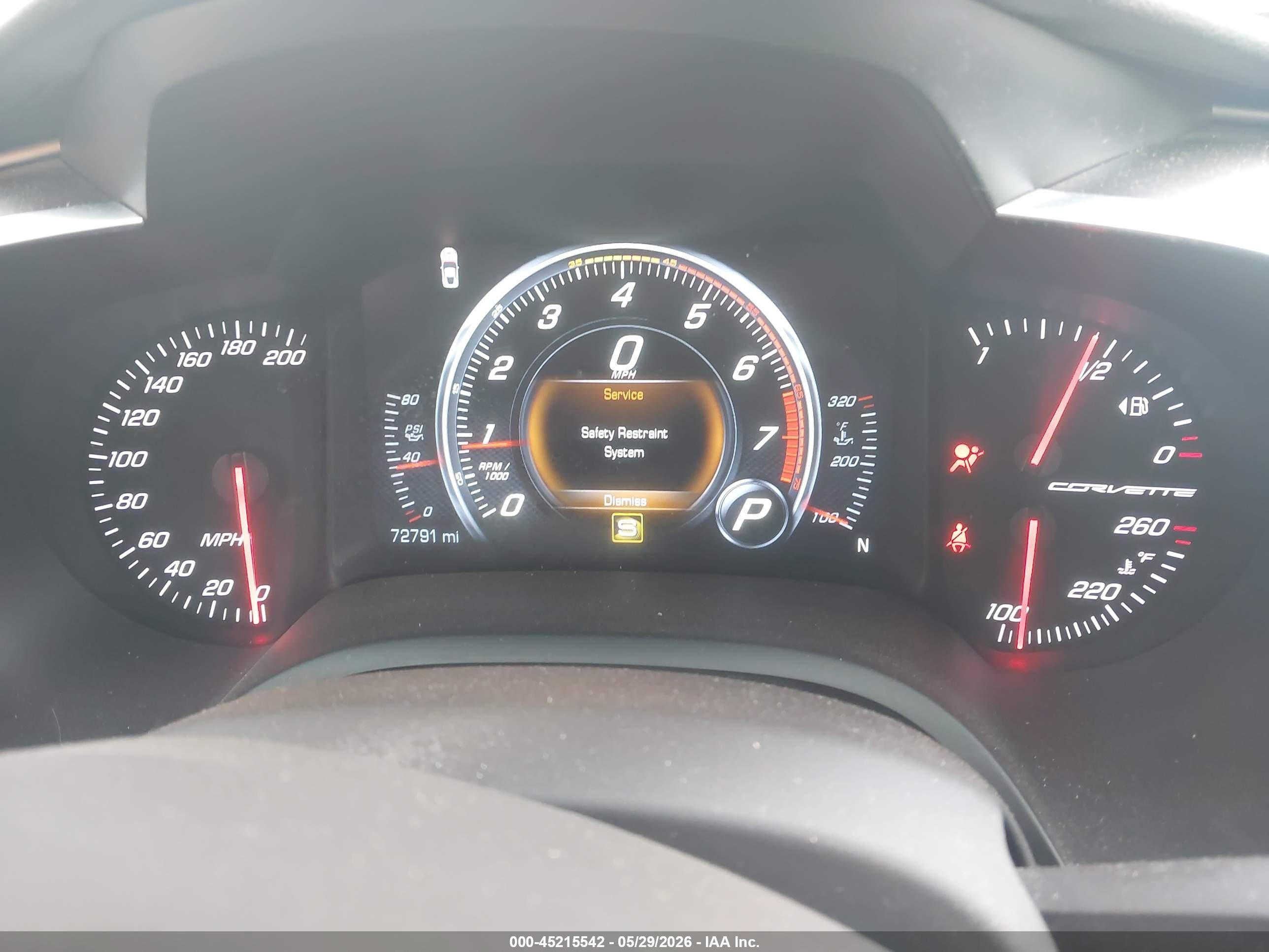 2019 Chevrolet Corvette Stingray Gray vin: 1G1YB2D70K5119004