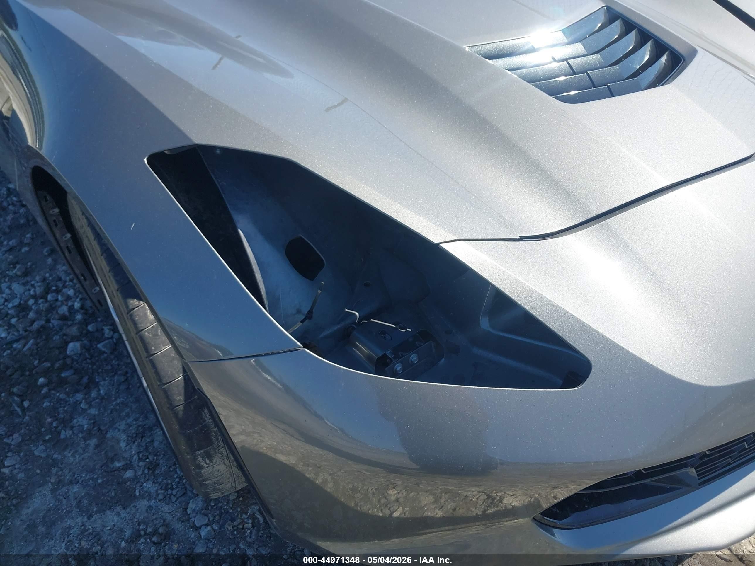 2015 Chevrolet Corvette Stingray Gray vin: 1G1YB2D71F5124587