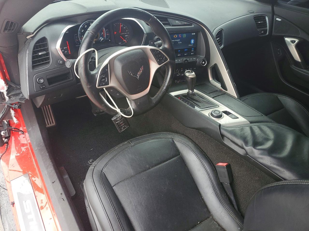 2014 Chevrolet Corvette Stingray 3lt Red vin: 1G1YB2D73E5109653