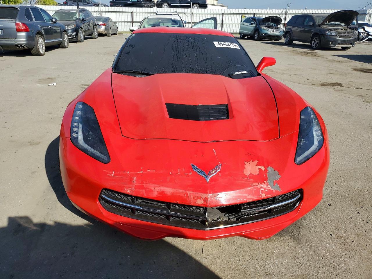 2015 Chevrolet Corvette Stingray 1lt Red vin: 1G1YB2D73F5121268