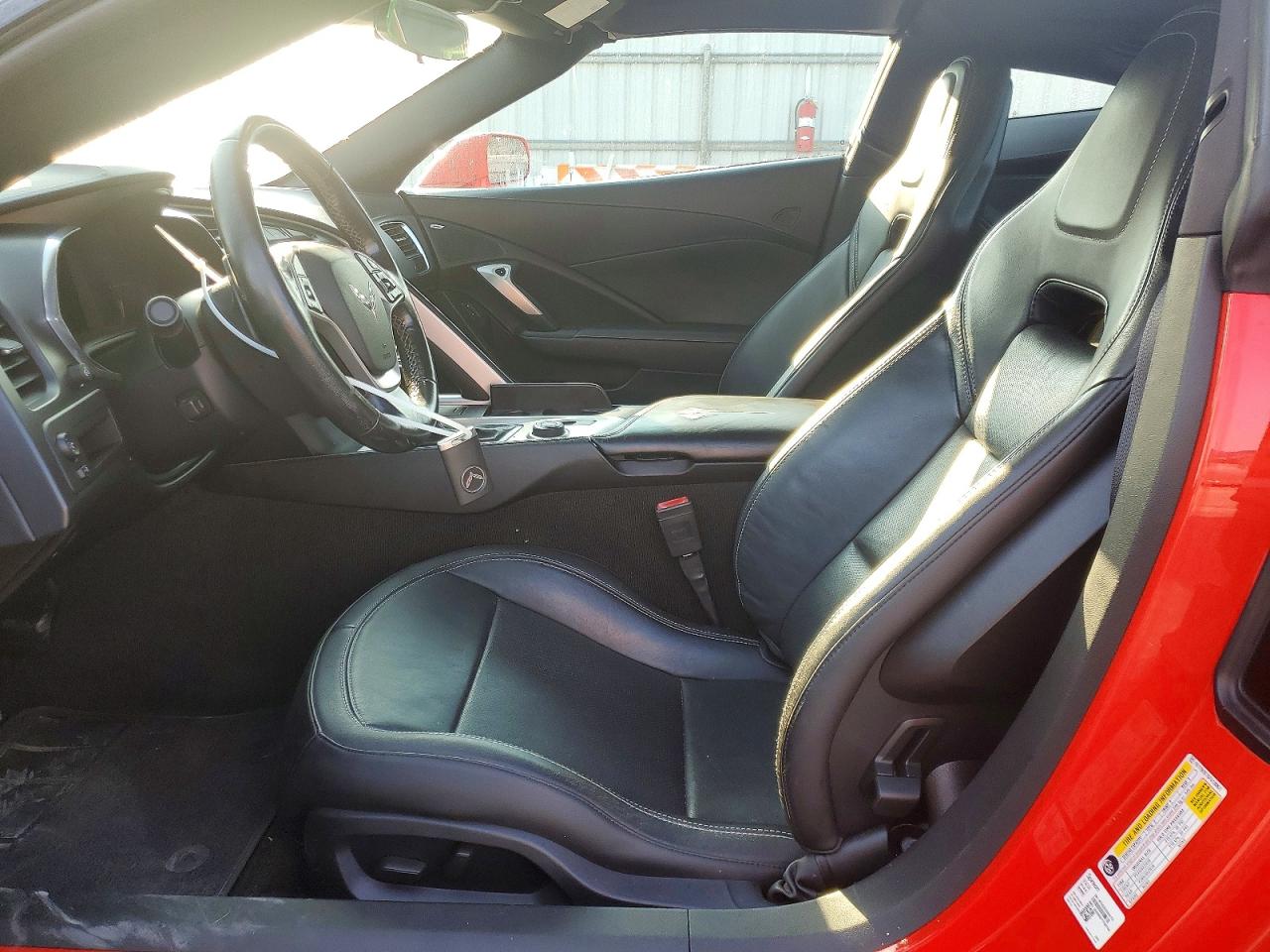 2015 Chevrolet Corvette Stingray 1lt Red vin: 1G1YB2D75F5120851