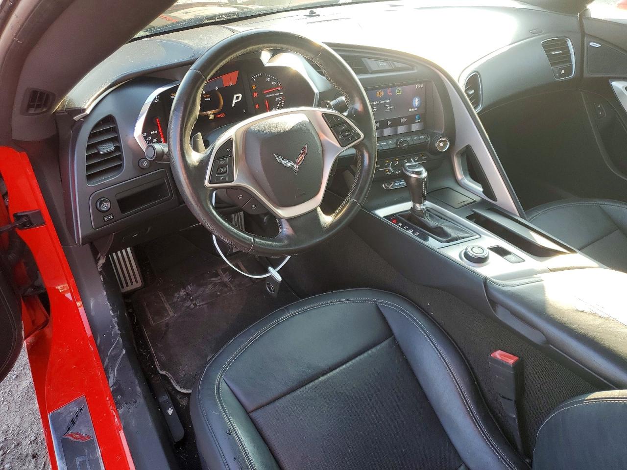 2015 Chevrolet Corvette Stingray 1lt Red vin: 1G1YB2D75F5120851