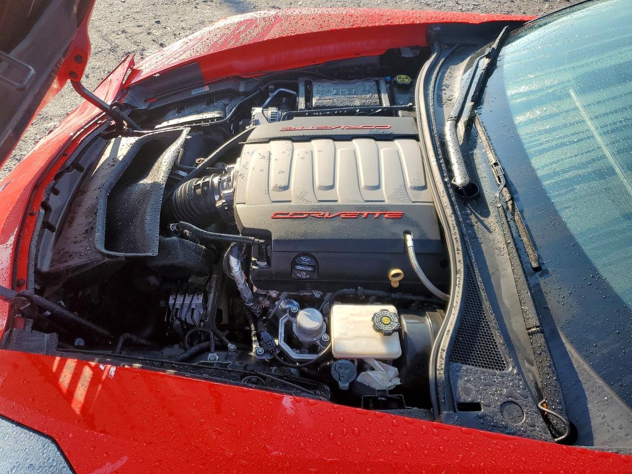 2015 Chevrolet Corvette Stingray 1lt Red vin: 1G1YB2D75F5120851