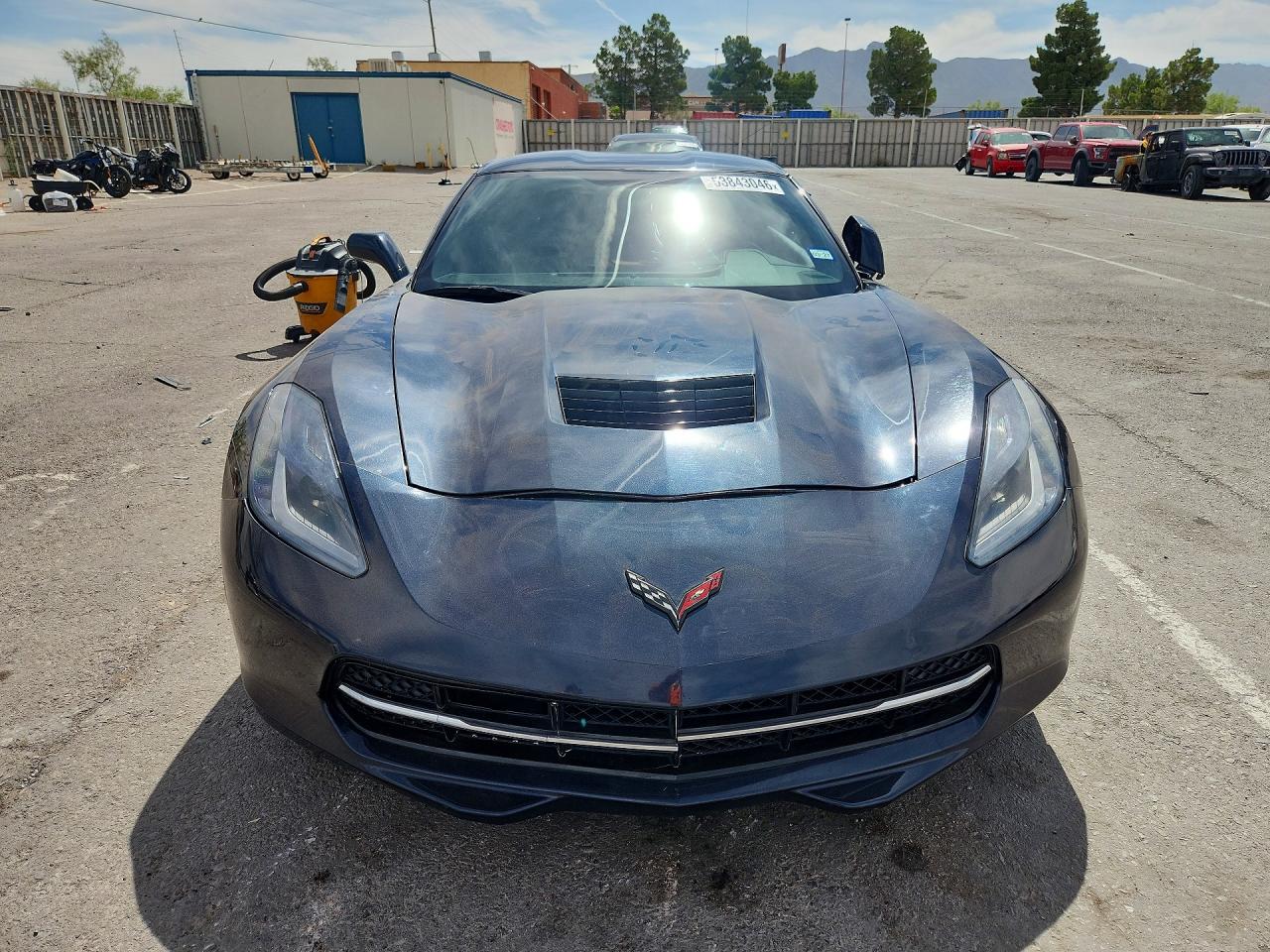2014 Chevrolet Corvette Stingray 1lt Blue vin: 1G1YB2D78E5122950