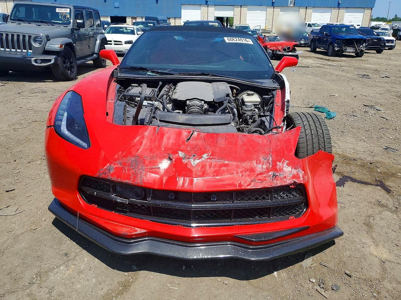 2015 Chevrolet Corvette Stingray 1lt Red vin: 1G1YB3D75F5110939